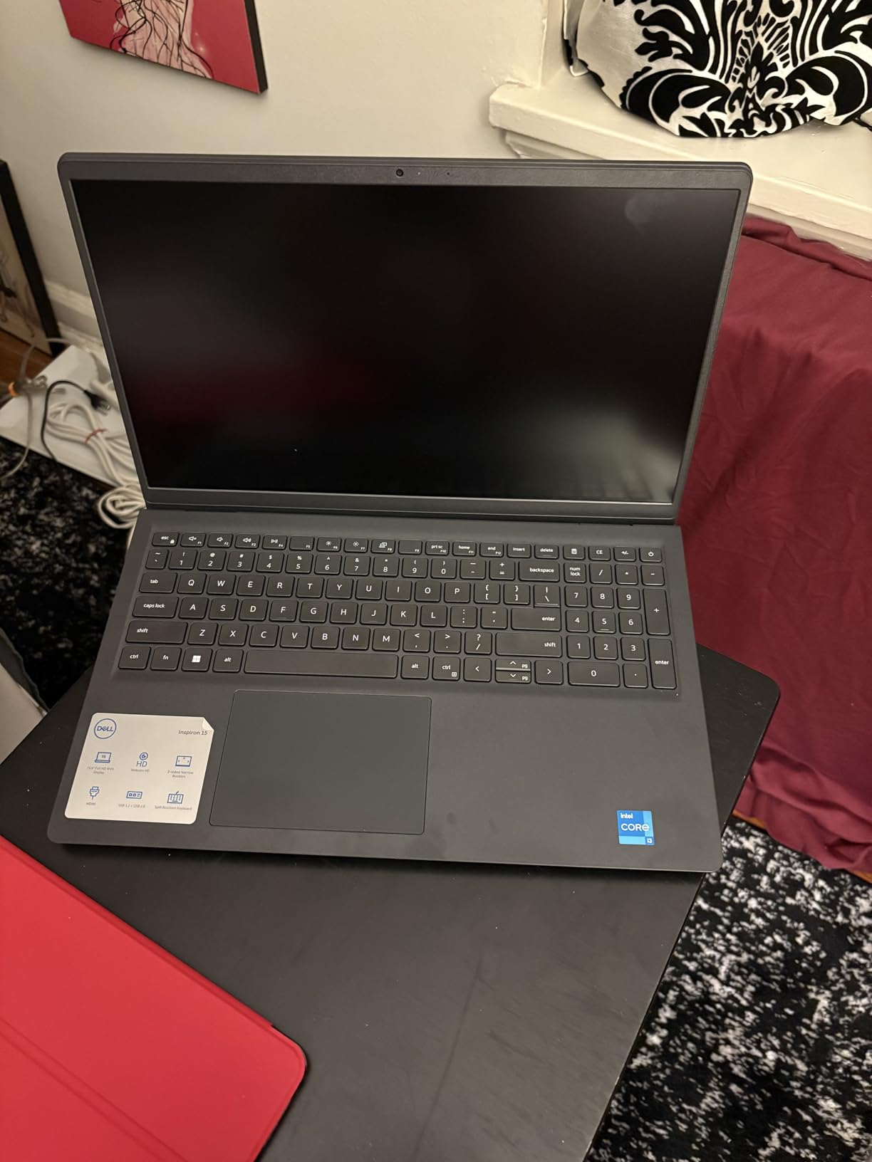 Dell 15 Laptop DC15250-15.6-inch FHD 120Hz Display, Intel Core 3 Processor 100U, 8GB DDR4 RAM, 512GB SSD, Windows 11 Home - Customer Photo 1