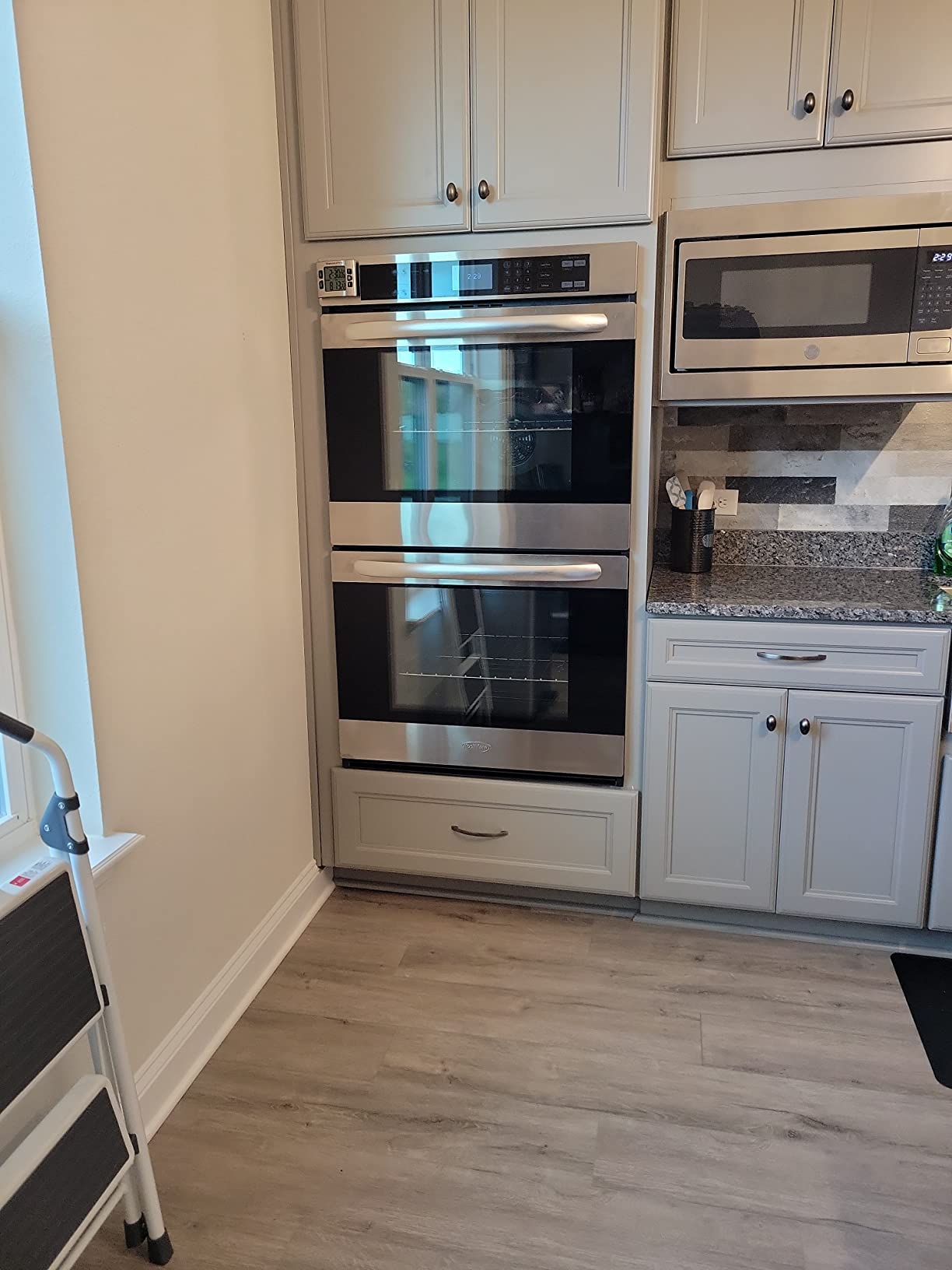 KoolMore 30-Inch Electric Double Wall Oven with Quiet, Rapid Convection Cooking, 7 Cook and Baking Modes, Dual Large Capacity Ovens, Stainless-Steel Unit, Self-Cleaning (KM-WO30D-SS) - Customer Photo 2