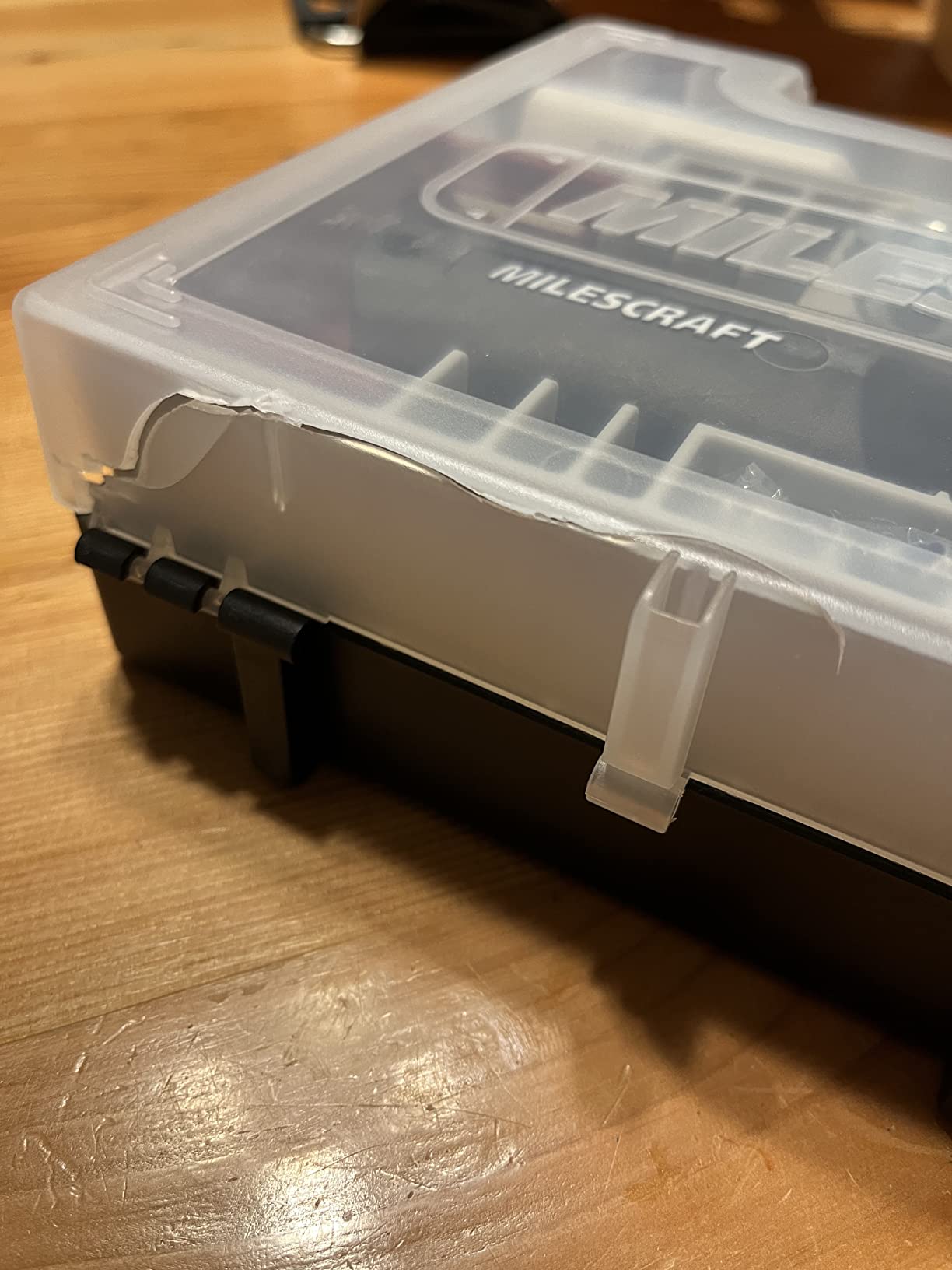 Milescraft 1333 DowelJig Kit - New, Improved, Self-Centering Handheld Dowel Jig with 3 Metal Bushing Sizes (1/4in, 5/16in, 3/8in) - Complete Doweling Jig Kit with all Accessories - Customer Photo 2