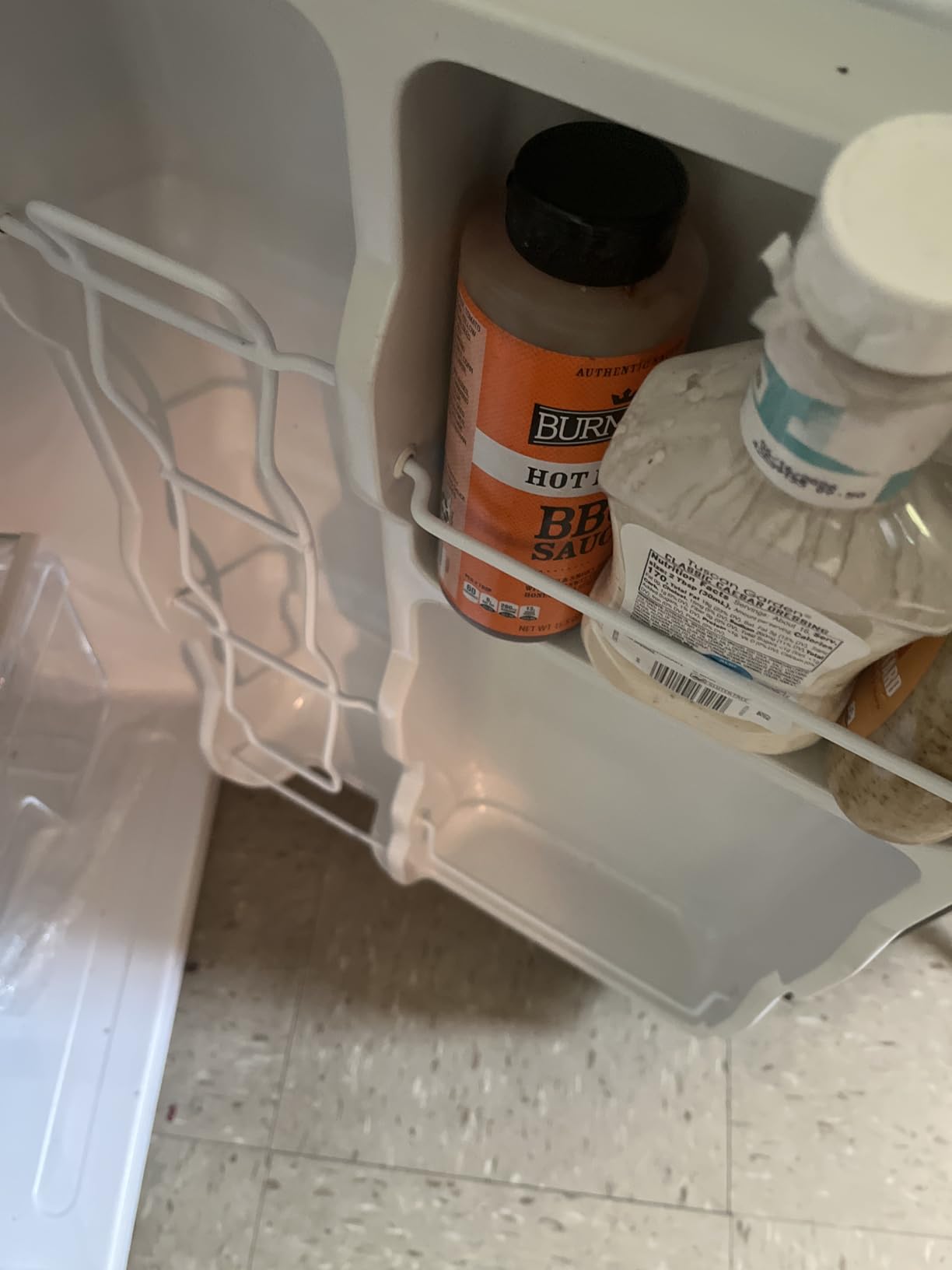 Upstreman 3.2 Cu.Ft Mini Fridge with Freezer, Single Door Mini Fridge, Dorm Fridge, Adjustable Thermostat, Mini Refrigerator for Bedroom, Office, Dorm, Black-BR321 - Customer Photo 1