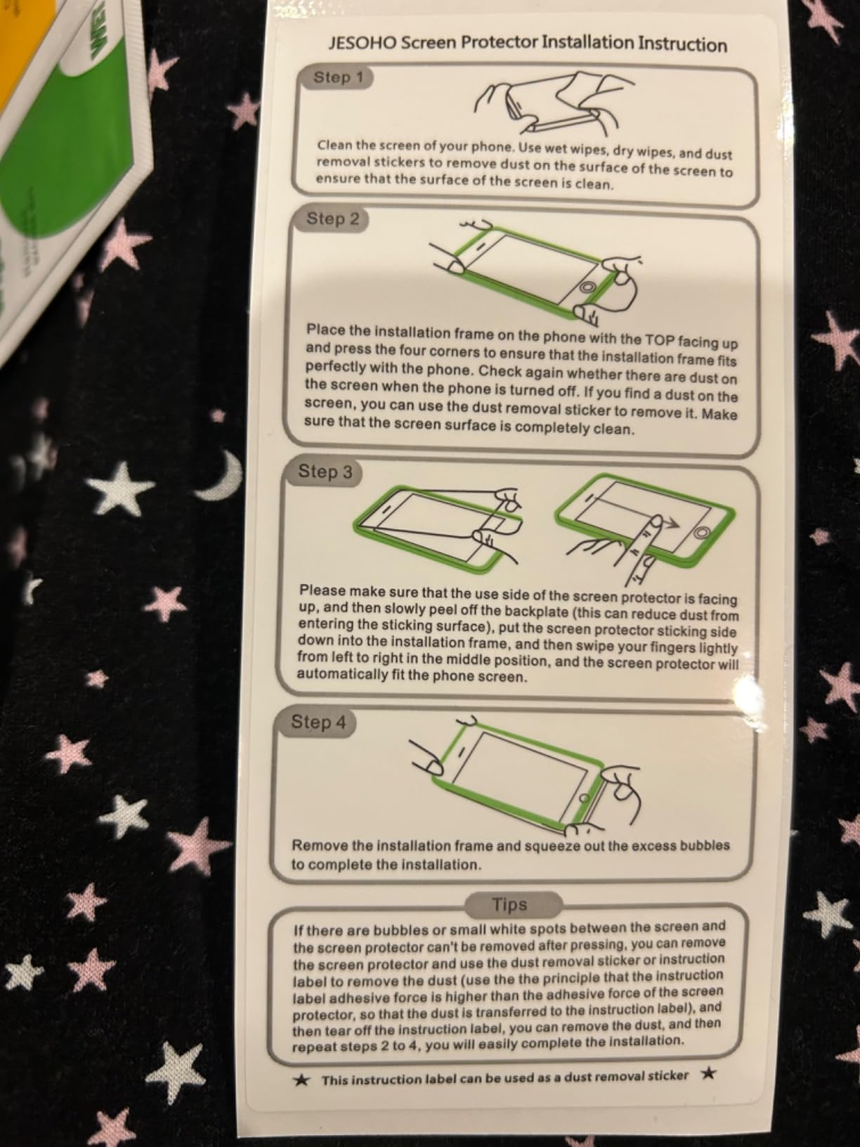 JESOHO Blue Light Screen Protector for iPhone 16e iPhone 13 iPhone 13 Pro & iPhone 14 (6.1inch), Eye Protection Tempered Glass Film, Scratch-Resistant, No Bubble with Easy Installation Kit, 2 Pack - Customer Photo 2