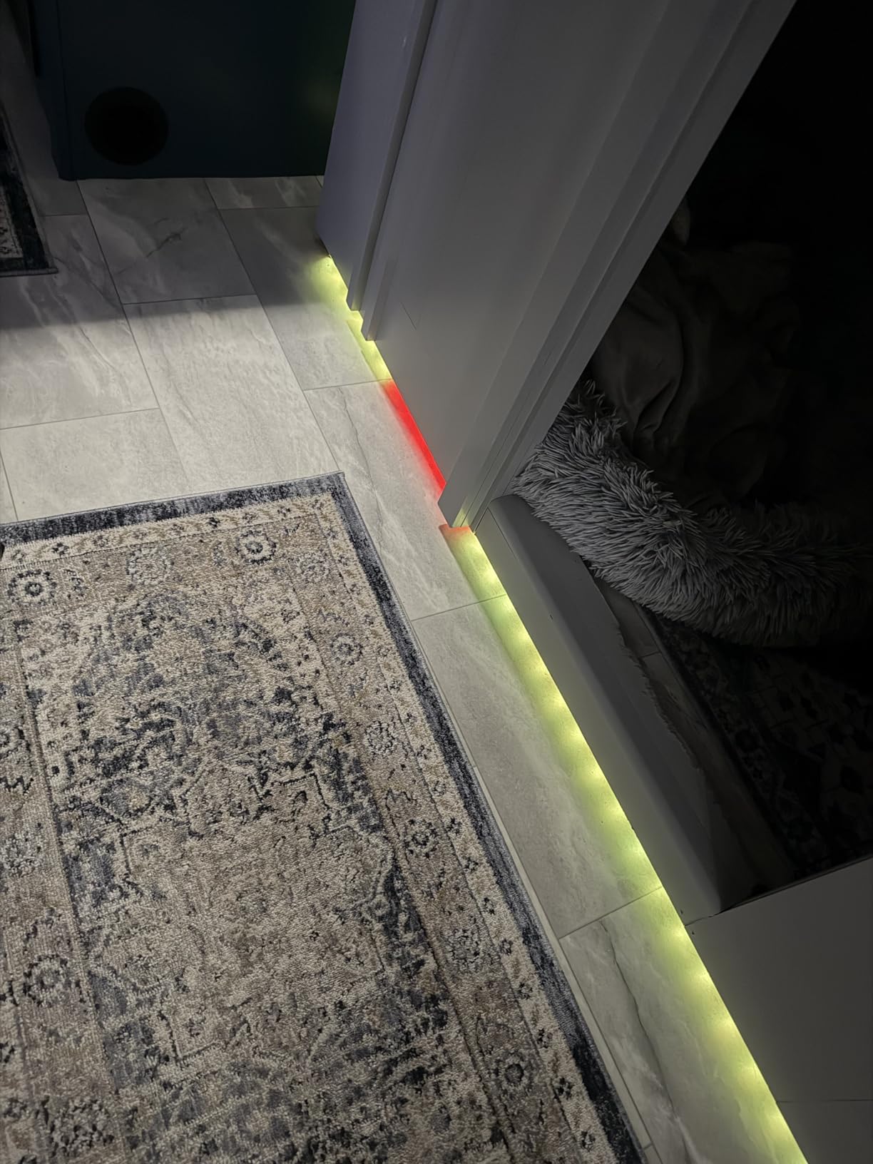 Govee 100ft RGBIC LED Strip Lights, Smart LED Lights Work with Alexa and Google Assistant, LED Lights for Bedroom WiFi App Control Segmented DIY Multiple Colors, Color Changing Light, (2 x 50ft) - Customer Photo 2