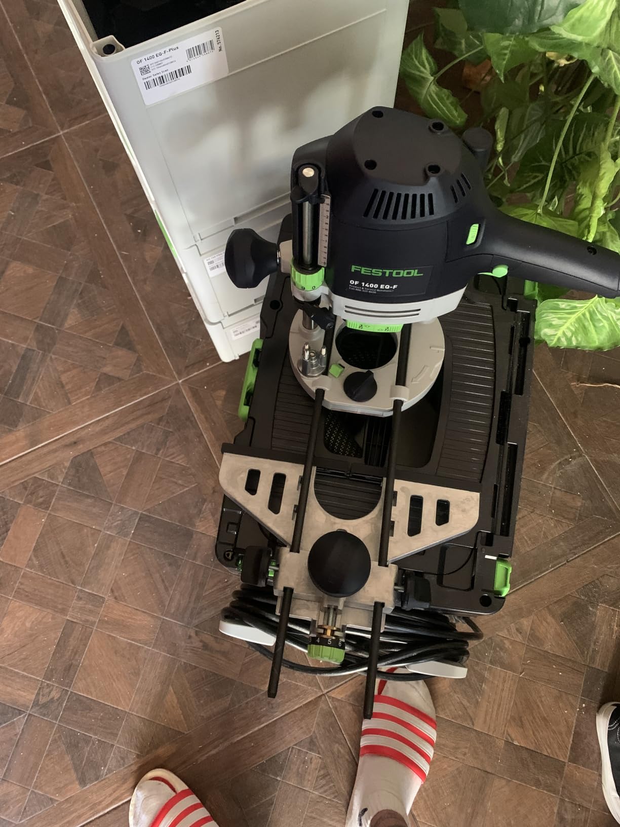 Festool 576213 Plunge Router OF 1400 EQ-F-Plus - Customer Photo 1