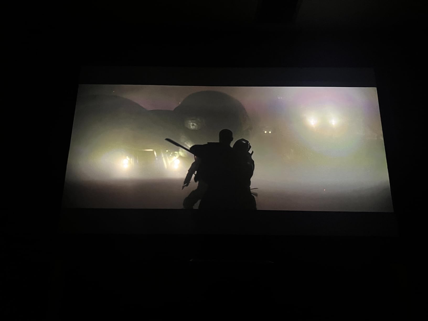 Sony VPL-XW5000ES 4K HDR Laser Home Theater Projector with Native 4K SXRD Panel, White - Customer Photo 1