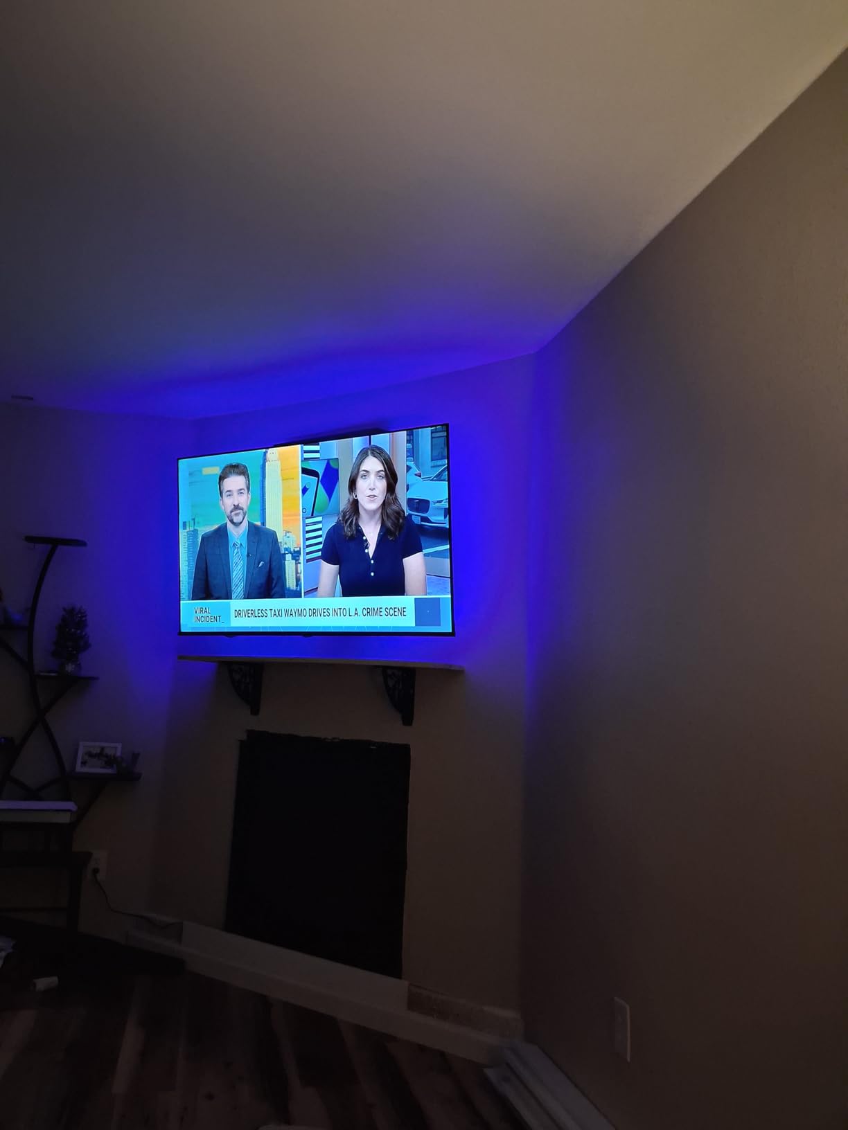 maylit 10 PCS Smart RGB Under Cabinet Lights Kit, Compatible with Alexa and Google Assistant, App and Remote Control, Music Sync Color Changing, Timer, Dimmable, for Cabinet, Counter, Shelf, Bookcase - Customer Photo 1