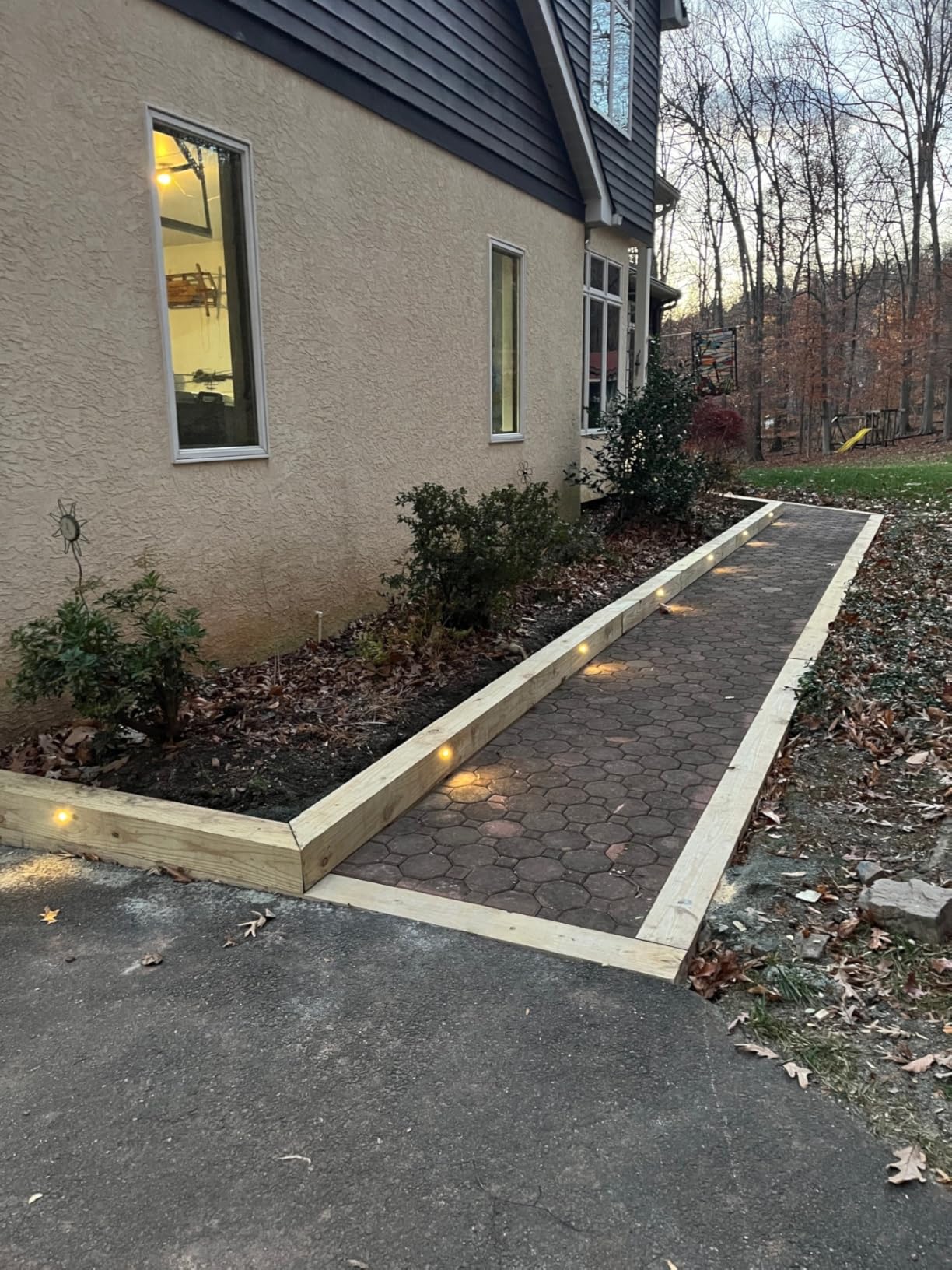 GKOLED 12 Pack Recessed Low Voltage LED Step Riser Light, Diameter 1