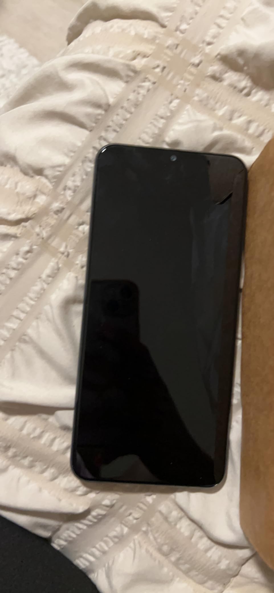 SAMSUNG Galaxy A13 LTE, Factory Unlocked Smartphone, Android Cell Phone, Water Resistant, 50MP Camera, US Version, 32GB, Black (Renewed) - Customer Photo 1