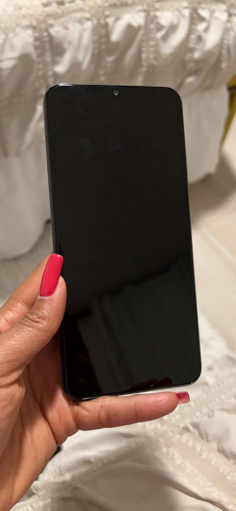 SAMSUNG Galaxy A13 LTE, Factory Unlocked Smartphone, Android Cell Phone, Water Resistant, 50MP Camera, US Version, 32GB, Black (Renewed) - Customer Photo 2