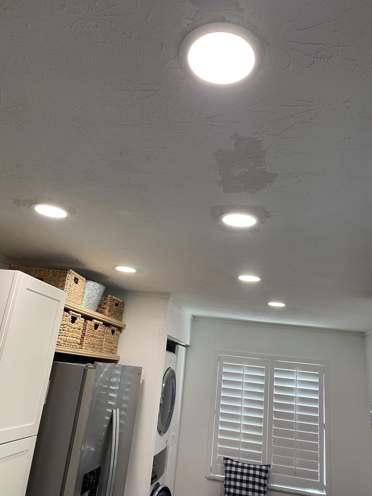 Govee Smart Recessed Lighting 6 Inch, Wi-Fi Bluetooth Direct Connect RGBWW LED Downlight, 65 Scene Mode, Canless Recessed Light Work with Alexa & Google Assistant with Junction Box, 1100 Lumen, 4 Pack - Customer Photo 1