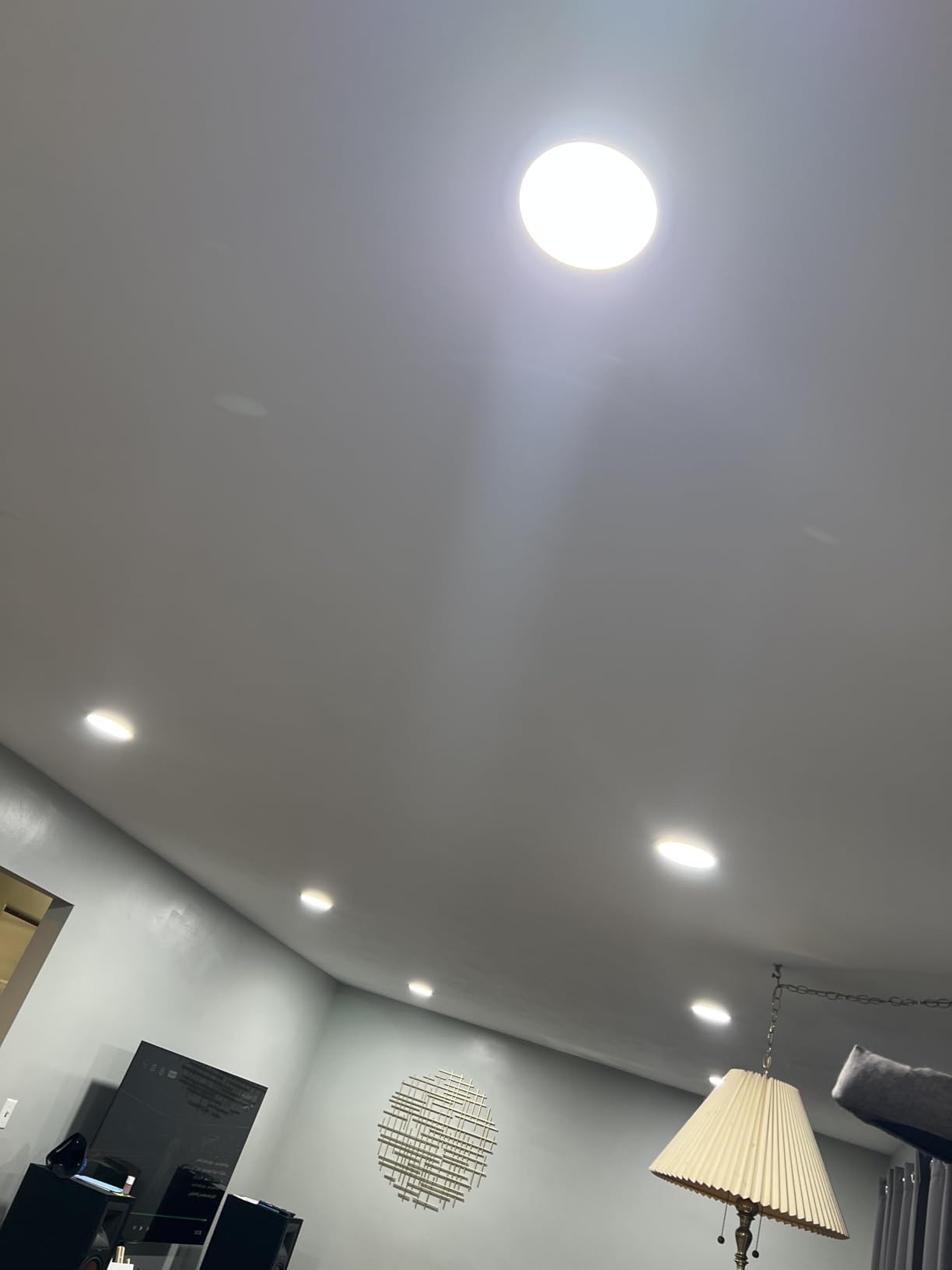 Govee Smart Recessed Lighting 6 Inch, Wi-Fi Bluetooth Direct Connect RGBWW LED Downlight, 65 Scene Mode, Canless Recessed Light Work with Alexa & Google Assistant with Junction Box, 1100 Lumen, 4 Pack - Customer Photo 2