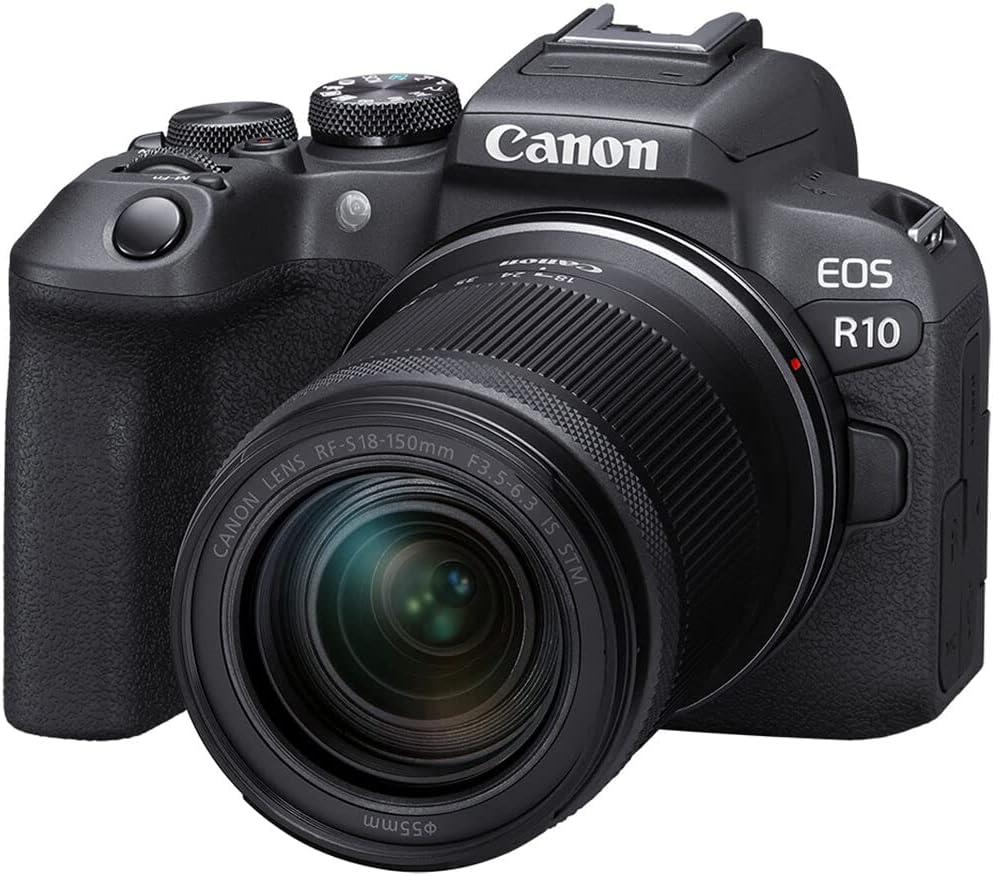 Canon EOS R10 RF-S18-150mm F3.5-6.3 is STM Lens Kit, Mirrorless Vlogging Camera, 24.2 MP, 4K Video, DIGIC X Image Processor, High-Speed Shooting, Subject Tracking, Compact, for Content Creators Black - Customer Photo 1
