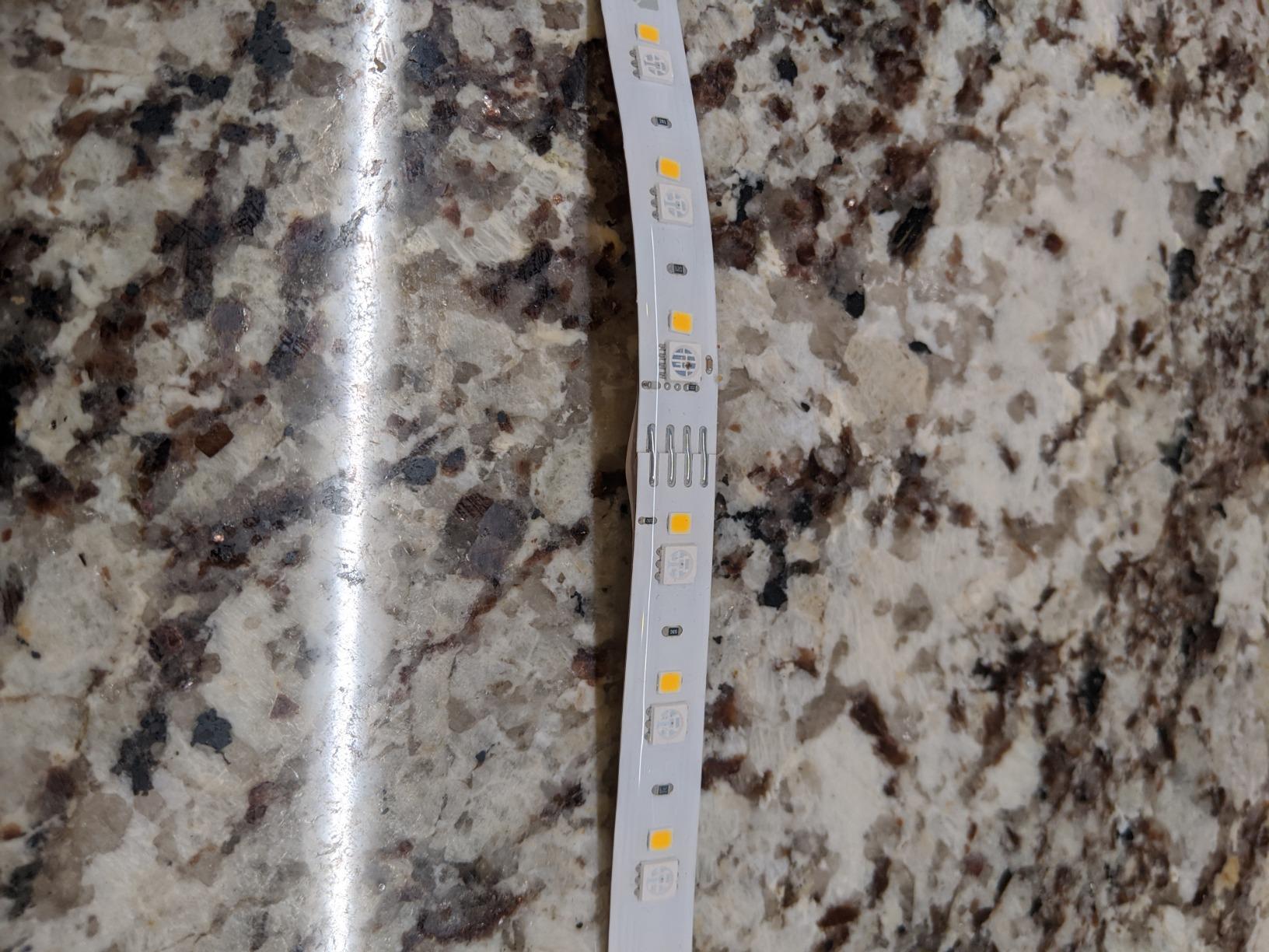 Tapo TP-Link RGBWIC Smart LED Light Strip 16.4Ft, 1000 Lumens, 16M Dimmable Colors, 50 Color Zones, Works w/Apple HomeKit/Alexa/Google Home, Sync-to-Sound, IP44 PU Coating, Trimmable L930-5 - Customer Photo 2