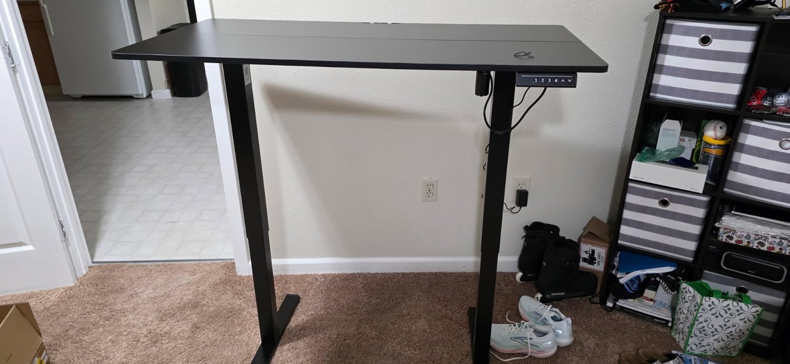 ErGear Height Adjustable Electric Standing Desk, 48 x 24 Inches - Customer Photo 2
