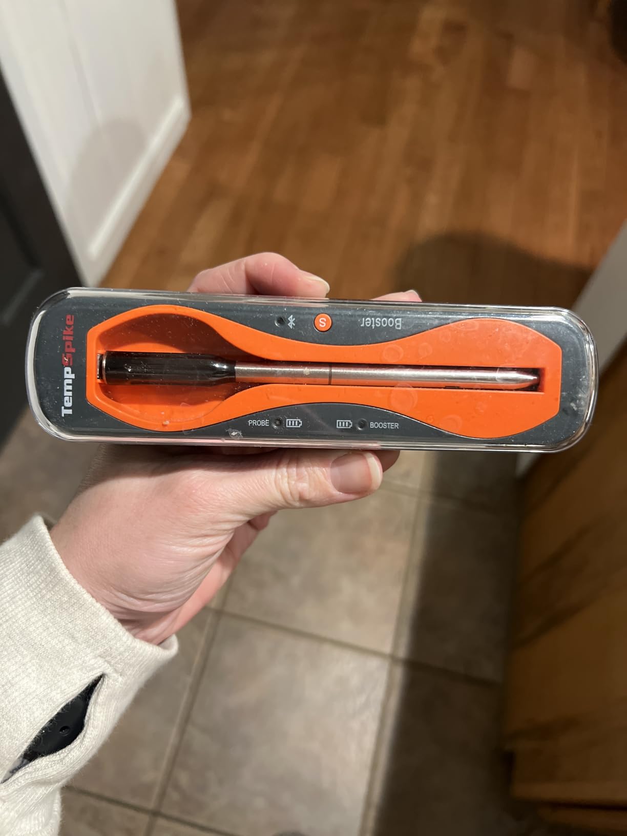 ThermoPro TempSpike 500 ft Wireless Meat Thermometer Digital, Bluetooth Meat Thermometer Wrieless for Beef Lamb Chicken Turkey, Smoker Acccessories for Rotisserie Sous Vide BBQ Oven Air Fryer - Customer Photo 1