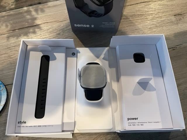 Fitbit Sense 2 Advanced Health and Fitness Smartwatch with Tools to Manage Stress and Sleep, ECG App, SpO2, 24/7 Heart Rate and GPS, Shadow Grey/Graphite - Customer Photo 4