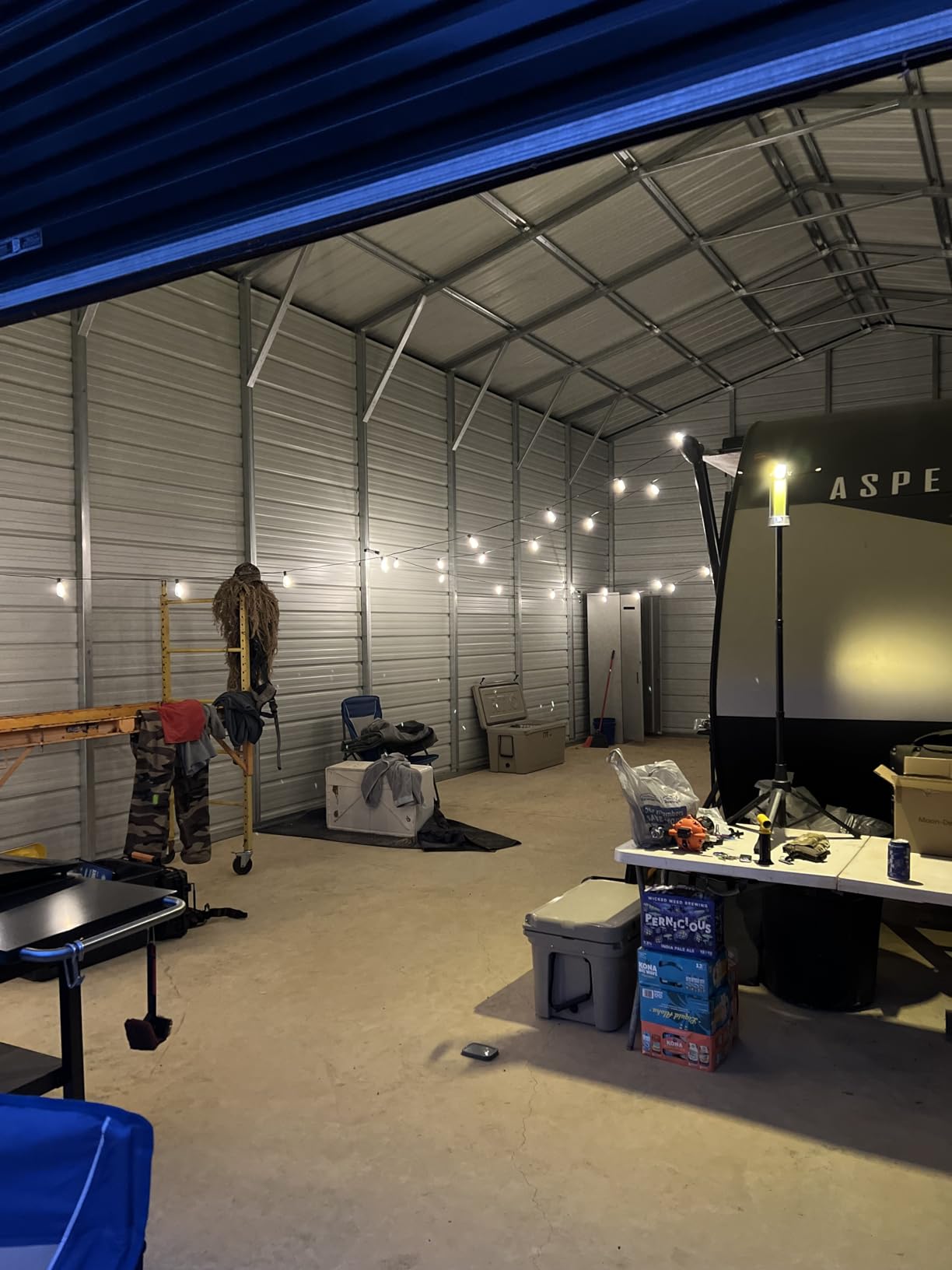 Brightever LED Outdoor String Lights 100FT Patio Lights with 52 Shatterproof ST38 Vintage Edison Bulbs, Outside Hanging Light Waterproof for Porch, Deck, Garden, Backyard, Balcony, 2700K Dimmable - Customer Photo 5