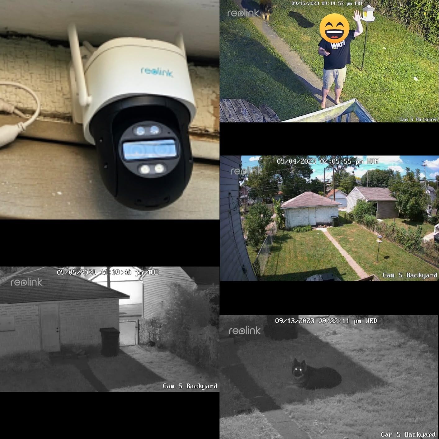 REOLINK 4K Wired WiFi Outdoor Security Camera, 8MP Dual Lens, 360 PTZ Camera, Auto Tracking, 2.4/5GHz Wi-Fi Smart Person/Vehicle/Animal Detection, 6X Hybrid Zoom, Color Night Vision, TrackMix WiFi - Customer Photo 2