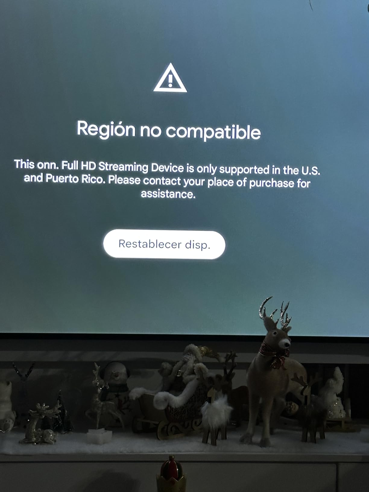 ONN Android TV 2K FHD Streaming Stick with Remote Control & Power Adapter WiFi HDMI Chromecast Built-in - Customer Photo 2