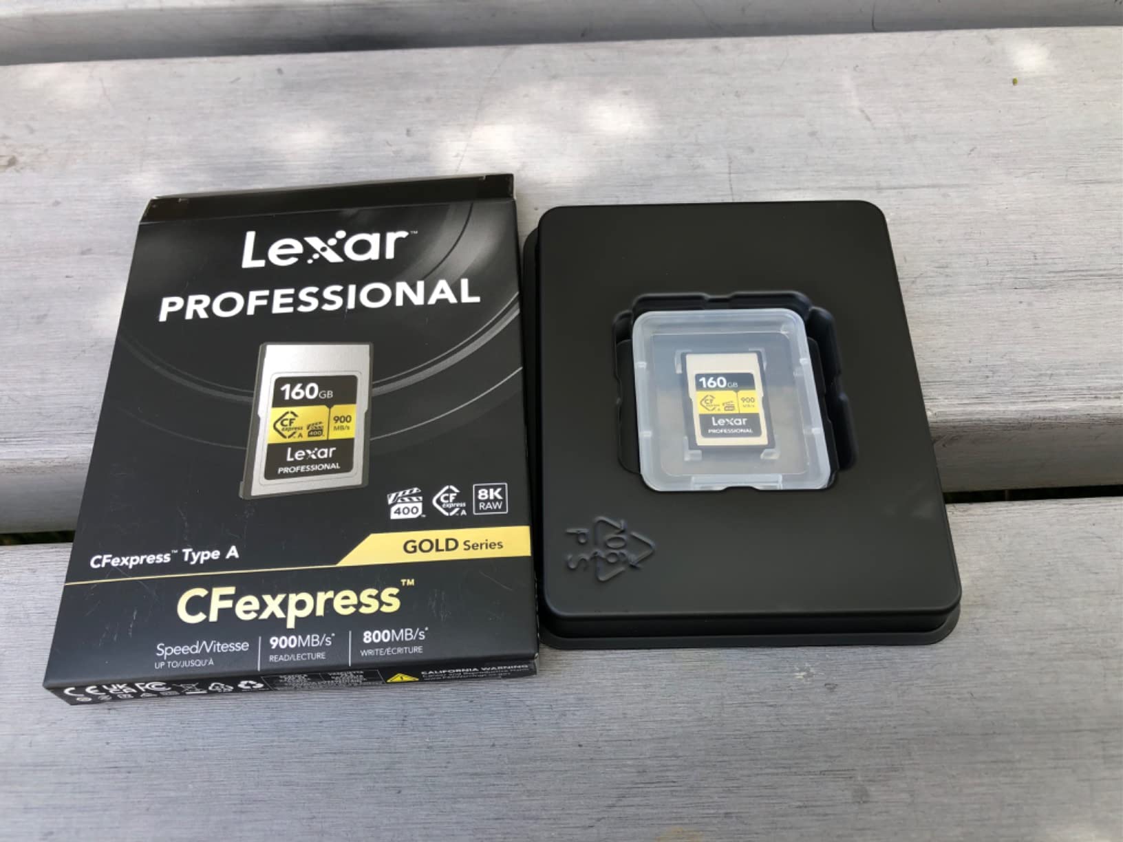 Lexar 160GB Professional CFexpress Type A Gold Series Memory Card, Up to 900MB/s Read, Cinema-Quality 8K Video, Rated VPG 400 (LCAGOLD160G-RNENG) customer photo 1