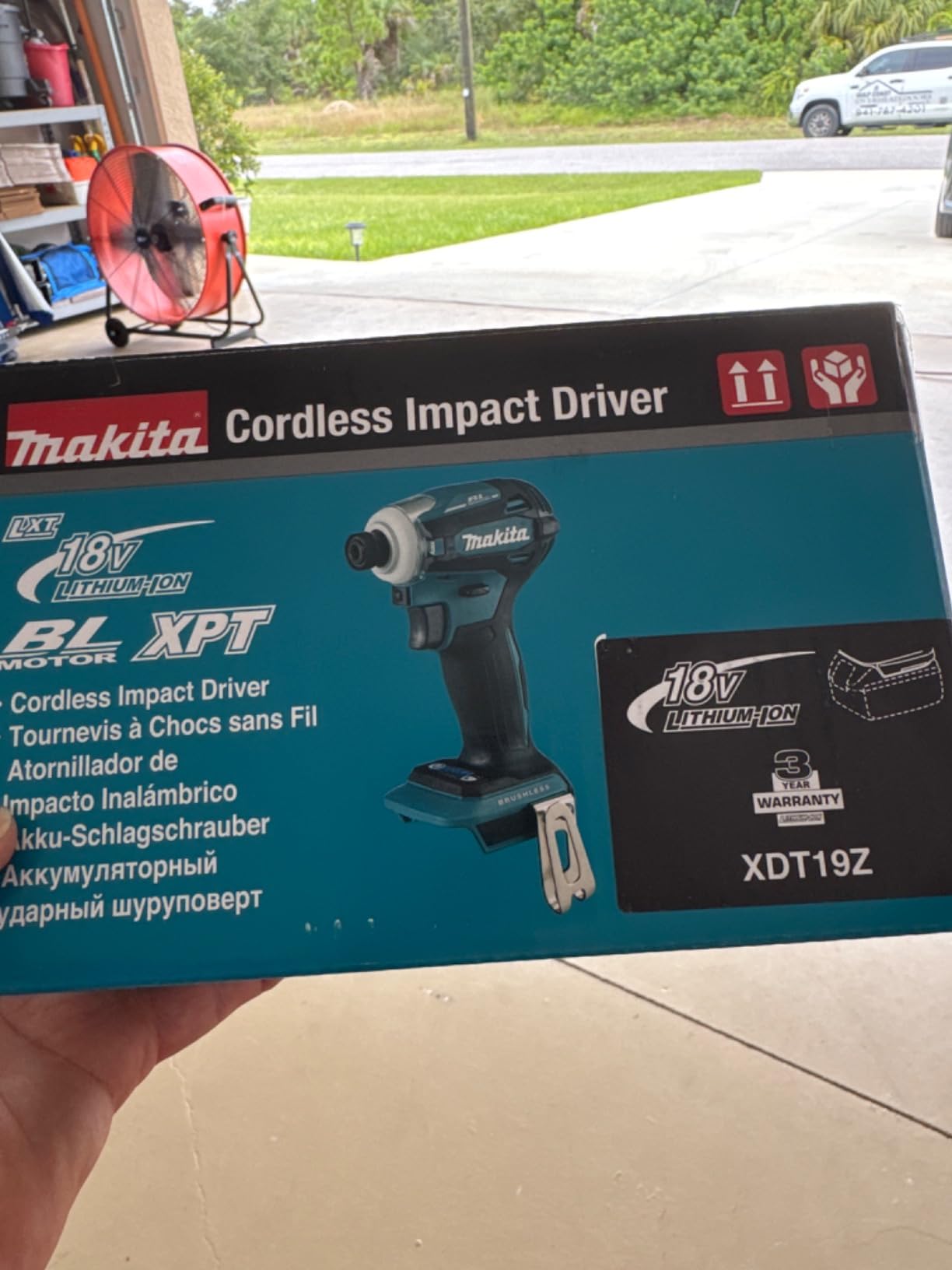 Makita XDT19Z 18V LXT Lithium-Ion Brushless Cordless Quick-Shift Mode 4-Speed Impact Driver, Tool Only - Customer Photo 1