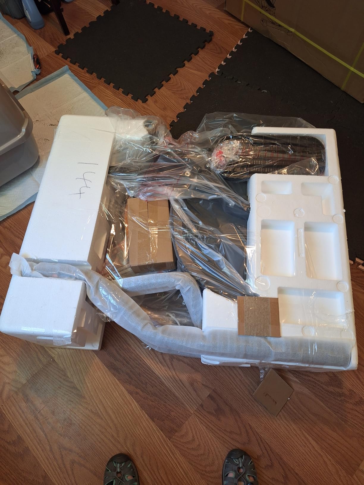 YOSUDA Elliptical Exercise Machine, 3-in-1 (Elliptical + Cardio Climber + Stair Stepper) Elliptical Machine for Home with 45Incline, 15.5 in Stride, 16-Levals Resistance, Quiet Magnetic System - Customer Photo 1