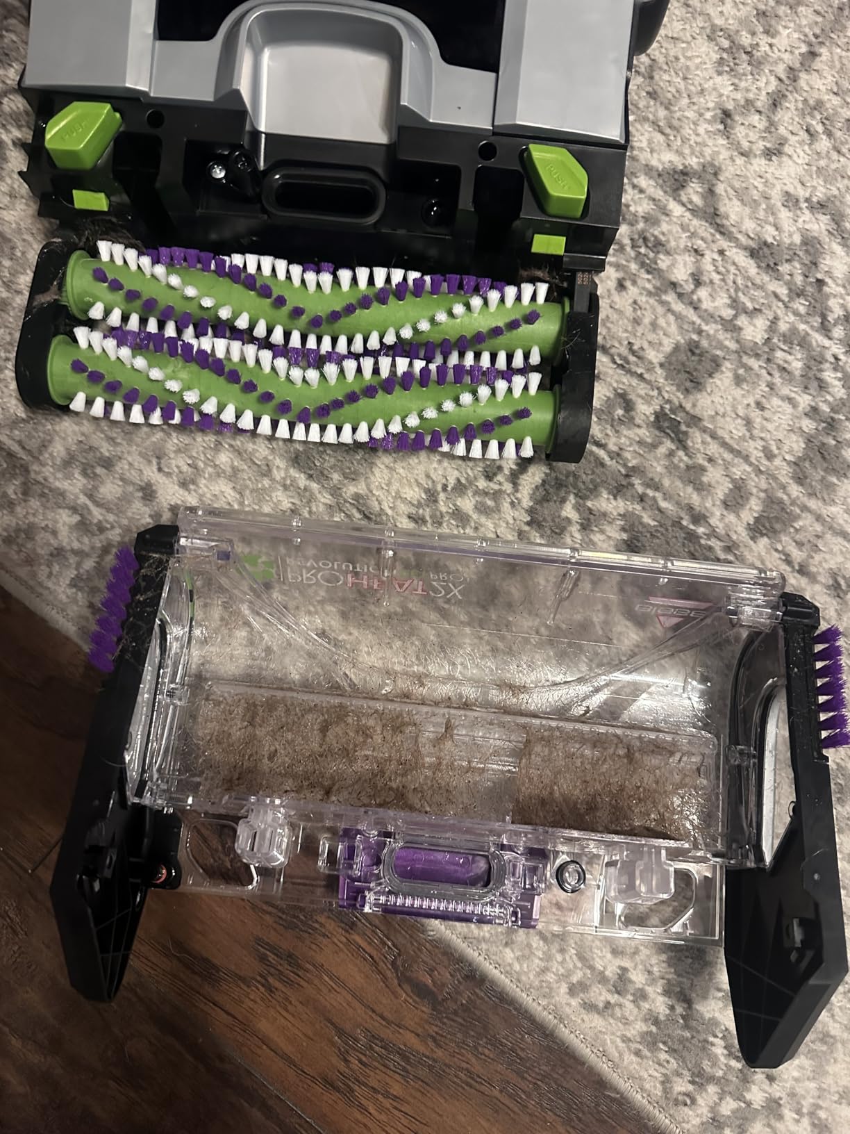 BISSELL ProHeat 2X Revolution Pet Pro Plus, 3588F, Upright Deep Cleaner, 30-minute Dry Time, Dual Dirt Lifter Powerbrush, Hose & Tool Attachment, Pet Upholstery and Tough Stain Tool Included - Customer Photo 2