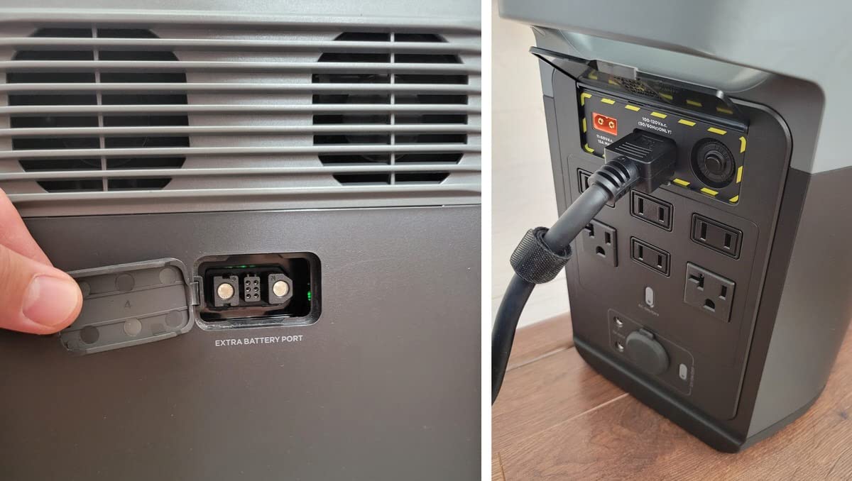 EcoFlow Portable Power Station DELTA 2, 1024Wh LiFePO4 (LFP) Battery, 1800W AC/100W USB-C Output, Solar Generator for Home Backup Power, Camping & RVs - Customer Photo 1