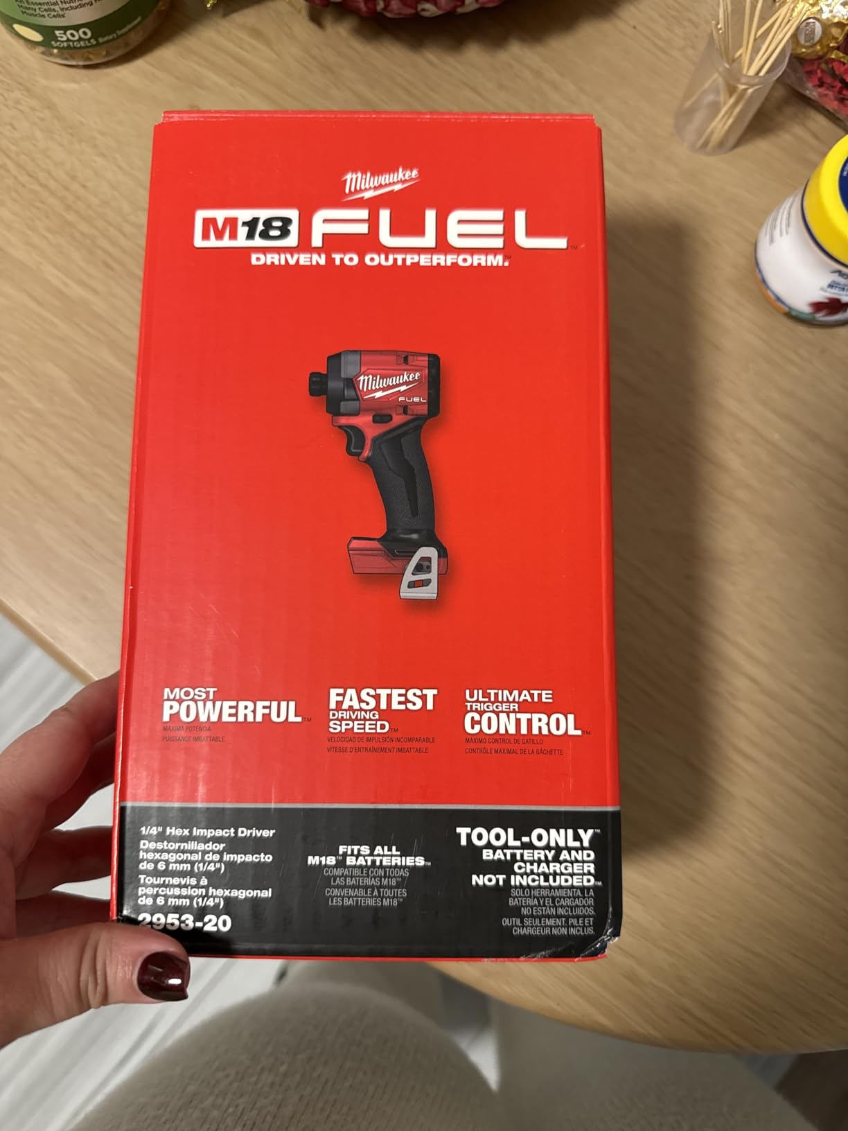 Milwaukee Electric - M18 Fuel. 1/4 HEX Impact Driver - Customer Photo 1
