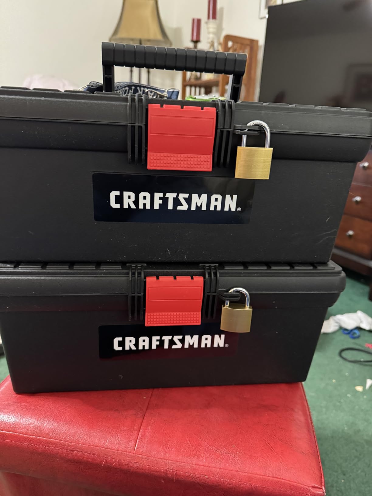 CRAFTSMAN Tool Box, Tool Storage, Lockable, Black, 16 Inch - Portable Metal Tool Chest with Carry Handle - Customer Photo 1