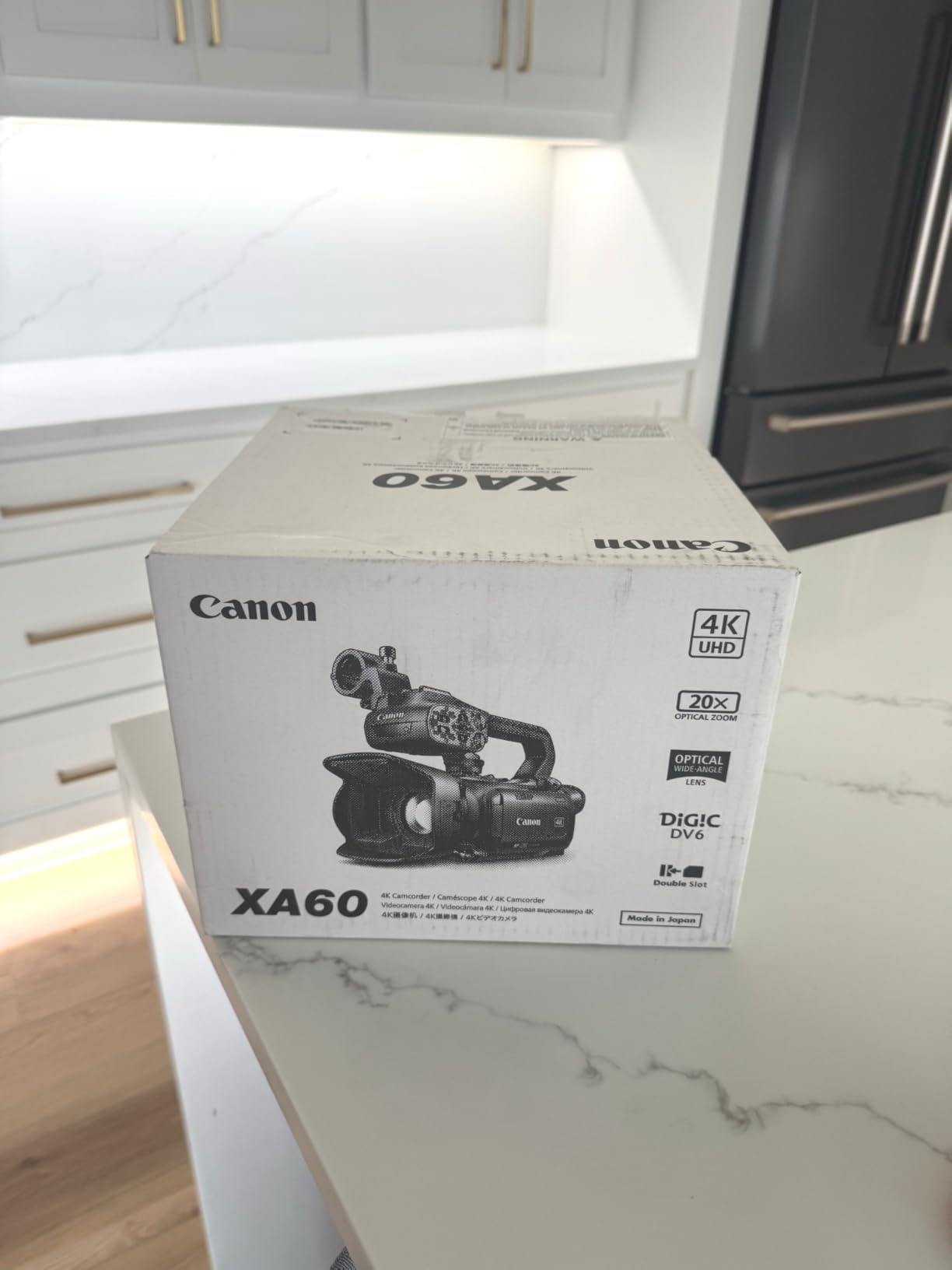 Canon XA60 Professional UHD 4K Camcorder with LCD Touchscreen and 20x Optical Zoom Lens (Black) - Customer Photo 1