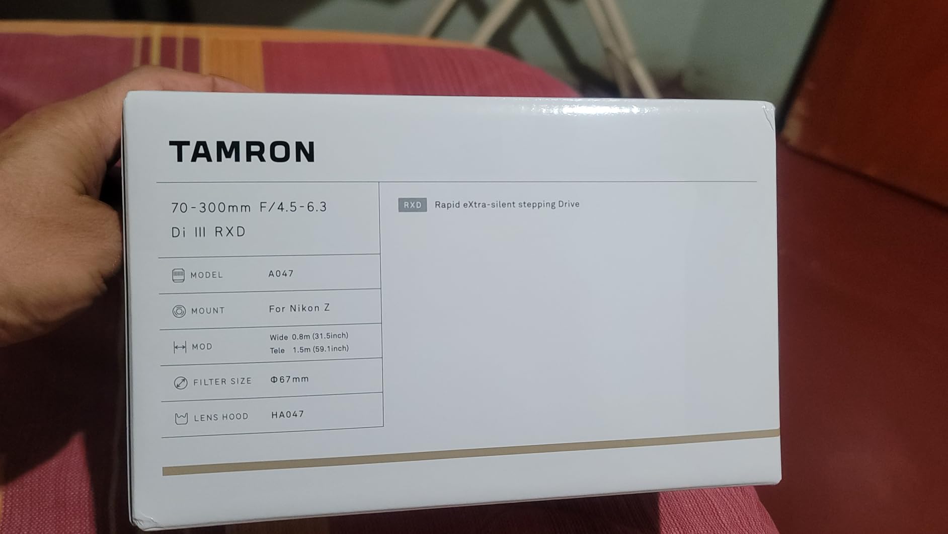 Tamron 70-300mm F/4.5-6.3 Di III RXD for Nikon Z Mirrorless Cameras (Model A047Z) Customer Review Tamron 70-300mm F/4.5-6.3 Di III RXD for Nikon Z Mirrorless Cameras (Model A047Z) - Customer Photo 2