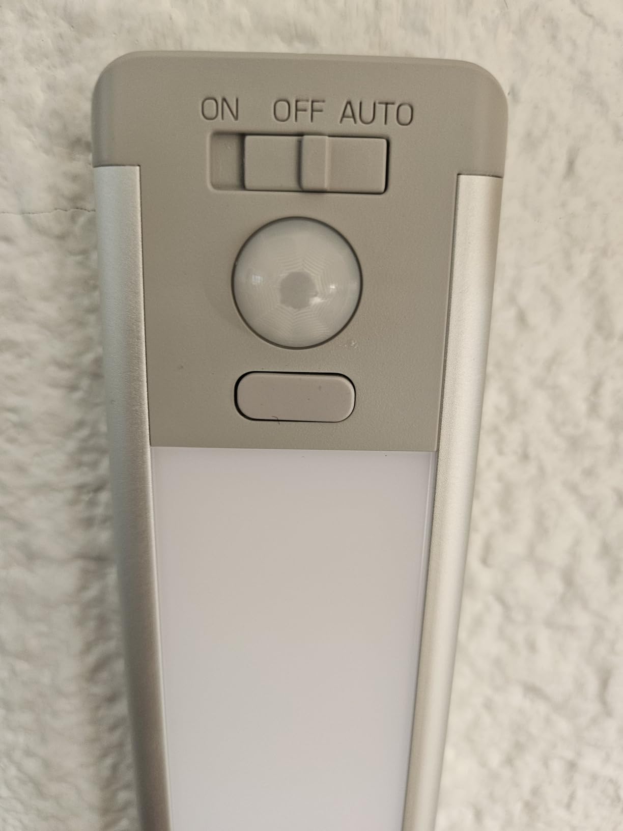 MCGOR 10inch Under Cabinet Lighting, 2 Pack Rechargeable Motion Sensor Light Indoor, 5 Levels Dimmable Magnetic Closet Lights, Wireless Under Counter Lights for Kitchen, Stairs - Customer Photo 1