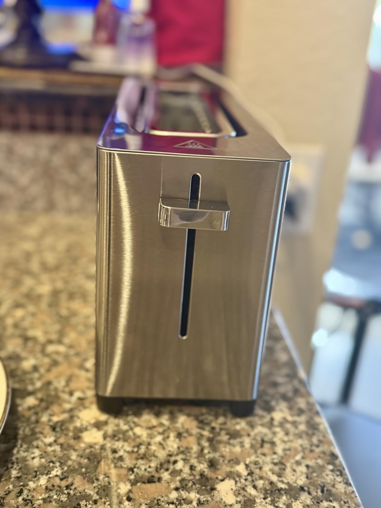 Mueller UltraToast Full Stainless Steel Toaster 2 Slice, Long Extra-Wide Slots with Removable Tray, Cancel/Defrost/Reheat Functions, 6 Browning Levels with LED Display, Housewarming Gifts New Home - Customer Photo 5