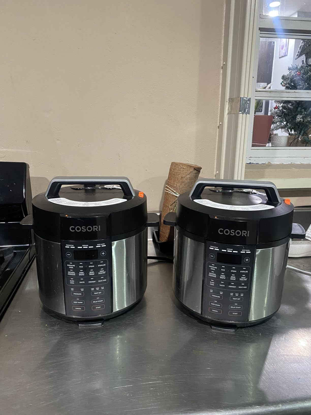 COSORI Pressure Cooker 6QT, Stainless Steel, 9-in-1 Multi Cooker, 12 Safety Features, Ceramic Inner Pot, Rice, Slow Cook, Sous Vide, Saute, 1100W - Customer Photo 1