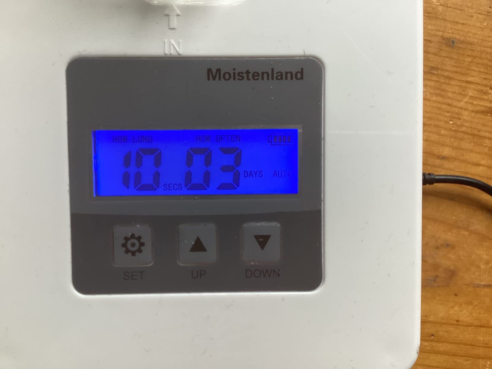 Moistenland WIFI Automatic Plant Waterer, DIY Automatic Drip Irrigation Kit for 15 Potted Plants, Auto & Manual & Delay Watering Mode/Water Shortage Alert/Irrigation Records, Remote Control - Customer Photo 1