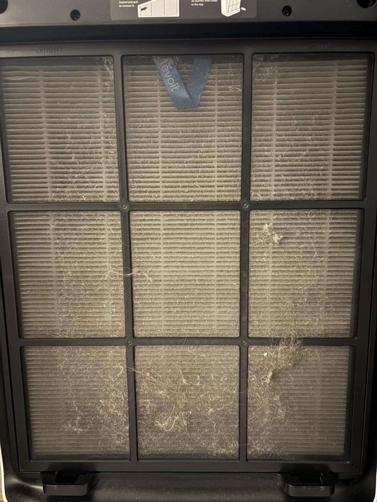 LEVOIT Air Purifiers for Home Large Room Up to 1875 Ft² with Washable Pre-Filter, AHAM VERIFIDE, Air Quality Monitor, HEPA Sleep Mode for Allergies, Pet Hair in Bedroom, Vital 200S-P - Customer Photo 1