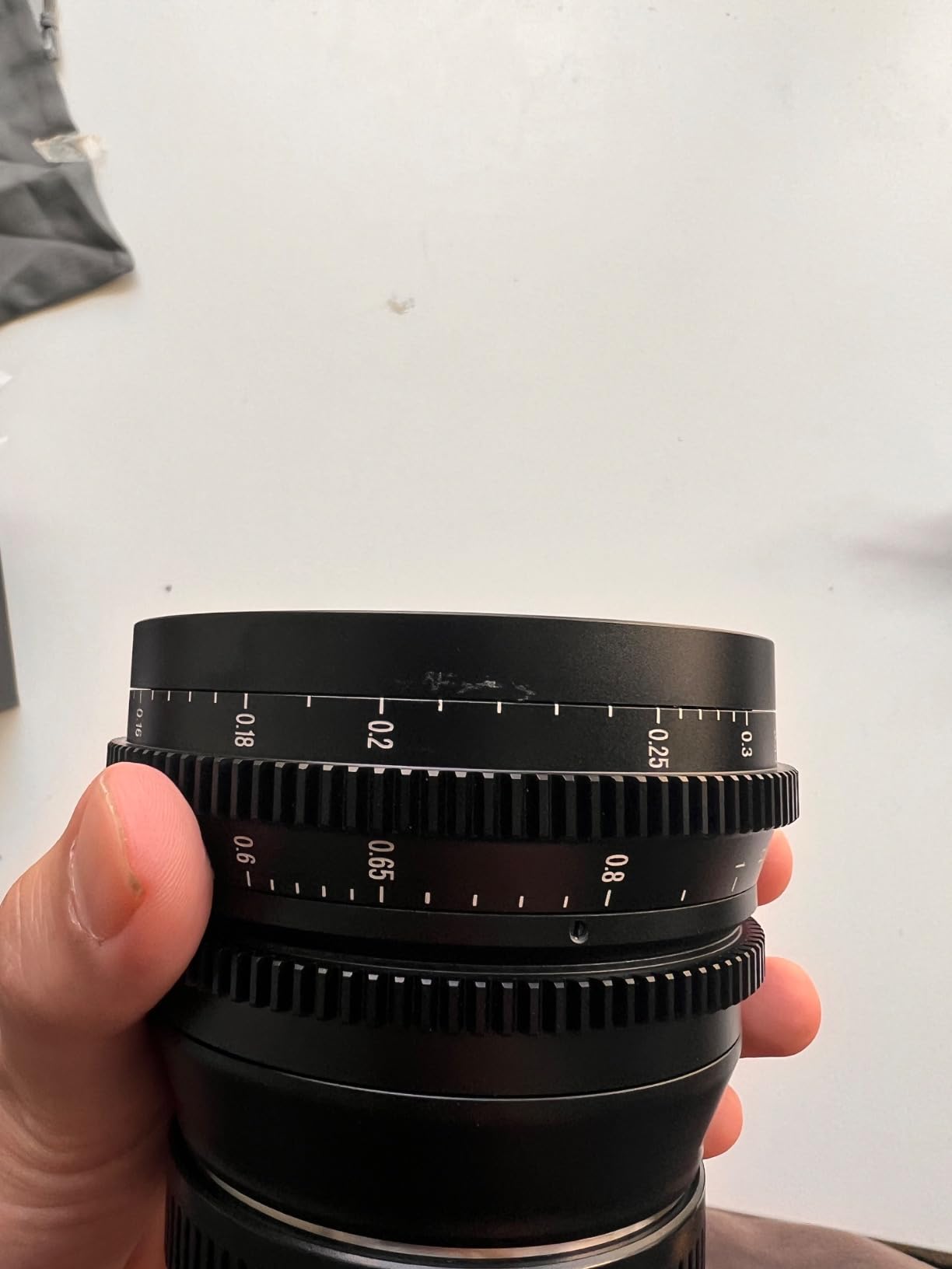 7Artisans 12mm T2.9 Large Aperture APS-C Ultra Wide Angle Cine Lens, Manual Fixed Focus Low Distortion Cinema Lens Compatible for Sony E Mount A6500 A6300 A5000 A9 NEX 3 NEX 3N NEX 5R, Black - Customer Photo 1