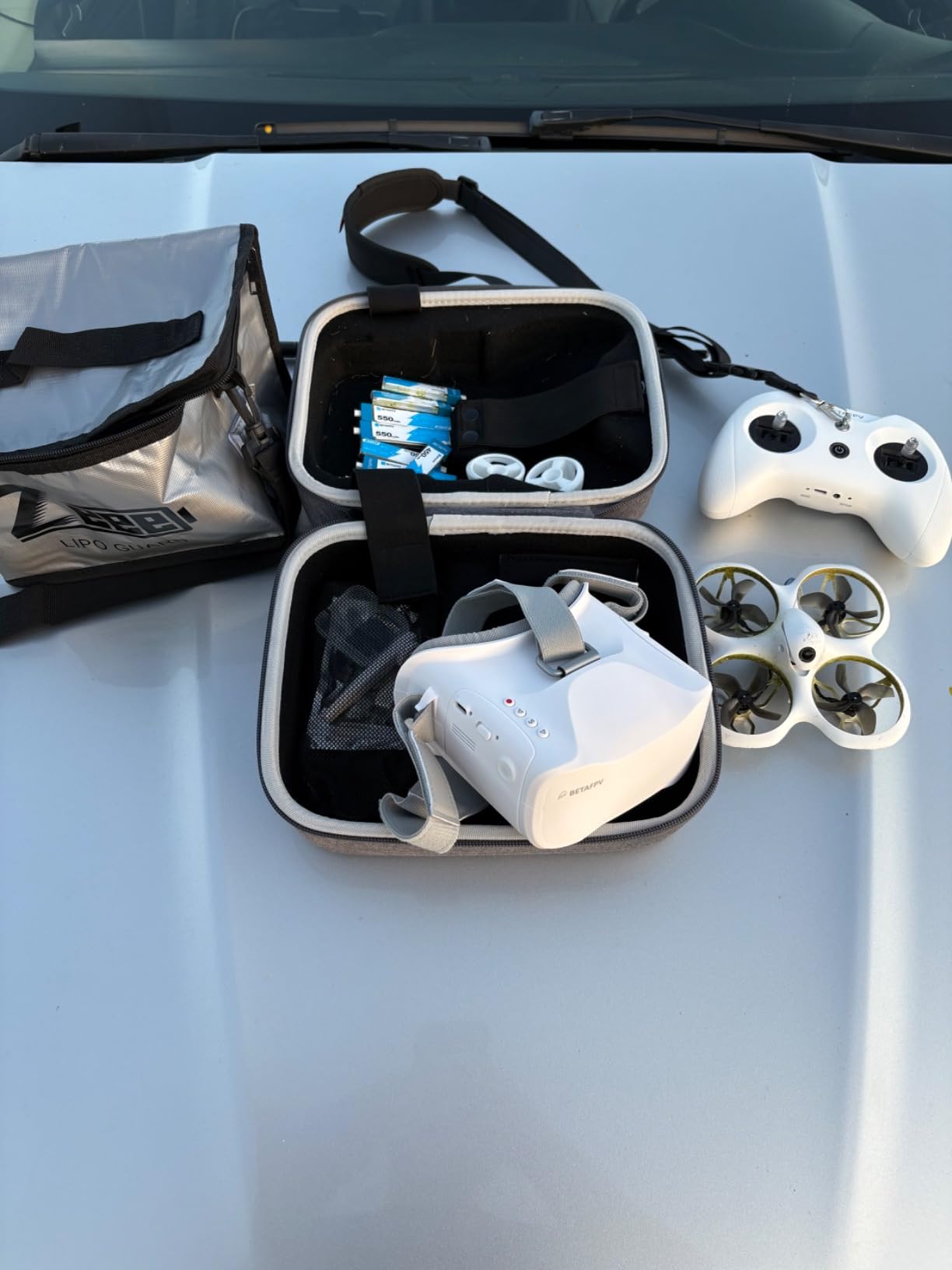 BETAFPV Cetus X FPV Kit with Betaflight FC LiteRadio 3 Transmitter C04 Cam VR03 Goggles with DVR Recording Function, Supported 2S Power Advanced RTF Kit for FPV Beginners to Fly Faster Further-ELRS V3 - Customer Photo 1