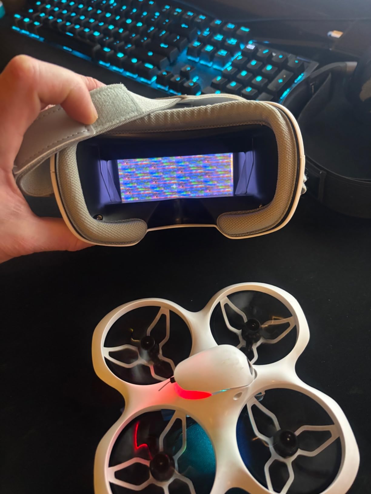 BETAFPV Cetus X FPV Kit with Betaflight FC LiteRadio 3 Transmitter C04 Cam VR03 Goggles with DVR Recording Function, Supported 2S Power Advanced RTF Kit for FPV Beginners to Fly Faster Further-ELRS V3 - Customer Photo 2