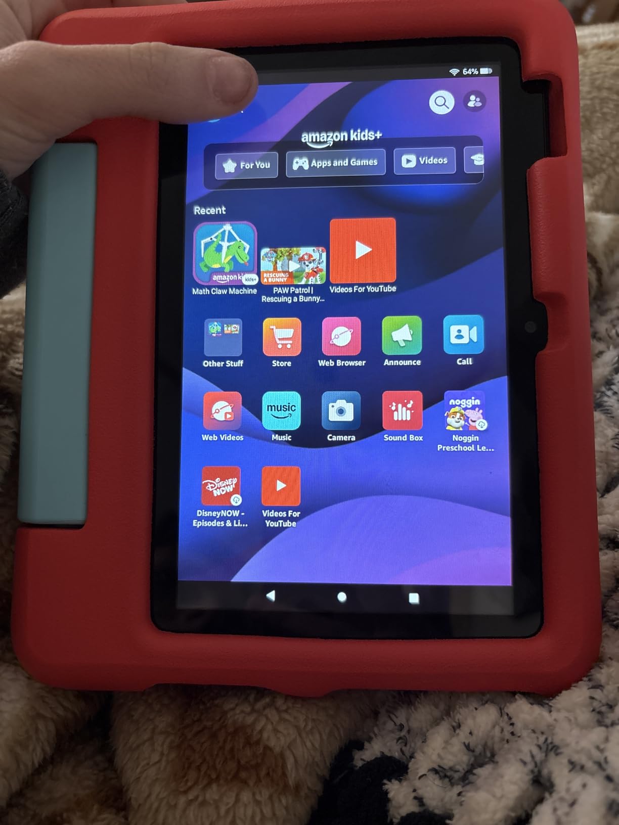 Amazon Fire 7 Kids tablet (newest model) ages 3-7. Top-selling 7