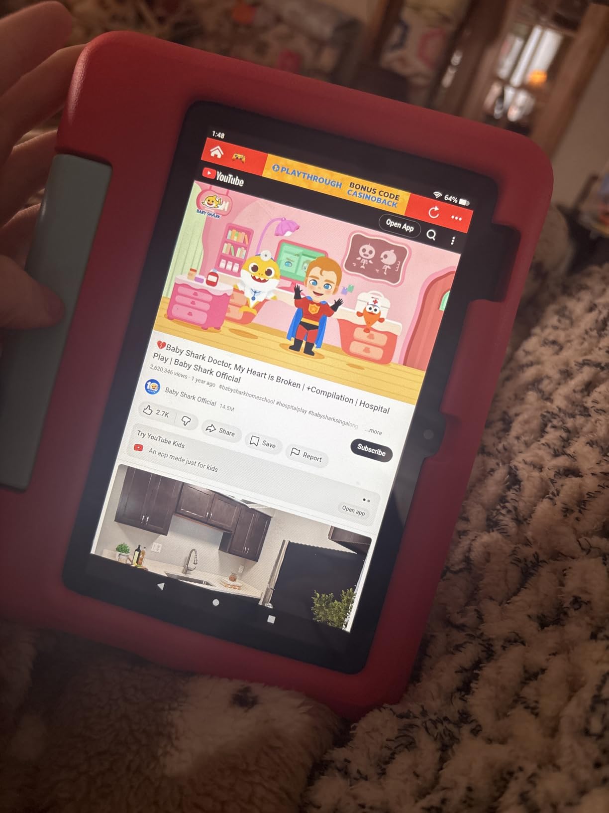 Fire 7 Kids tablet (newest model) ages 3-7. Top-selling 7