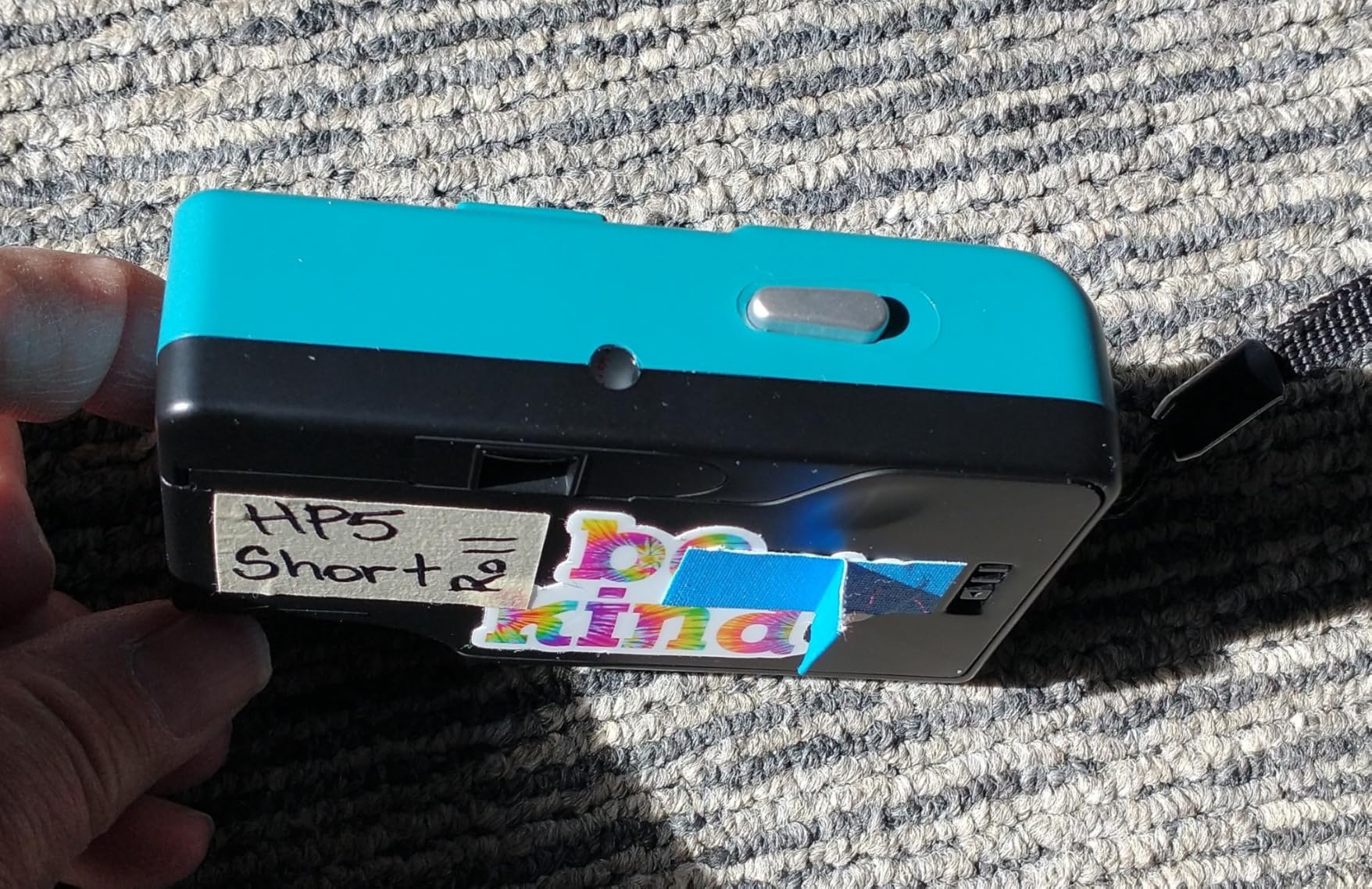 RETO Ultra Wide and Slim 35mm Reusable Daylight Film Camera - 22mm Wide Lens, Focus Free, Light Weight, Easy to Use (Olive) - Customer Photo 2