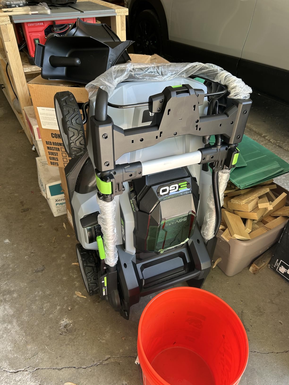EGO Power+ Electric Lawn Mower, Cordless Push, Includes 56V 6.0Ah Battery And 320W Charger - LM2114 customer photo 2