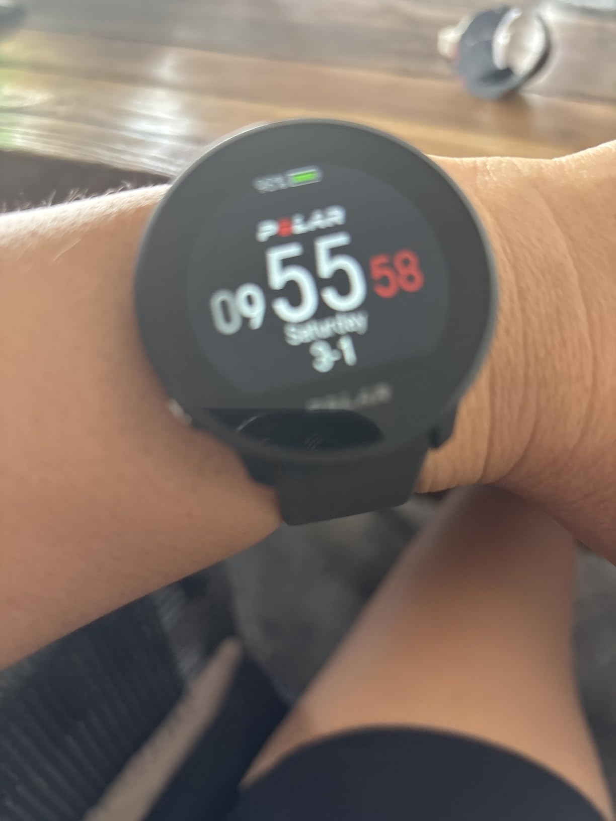 POLAR Unite Waterproof Fitness Watch (Includes Wrist-Based Heart Rate and Sleep Tracking) - Customer Photo 1