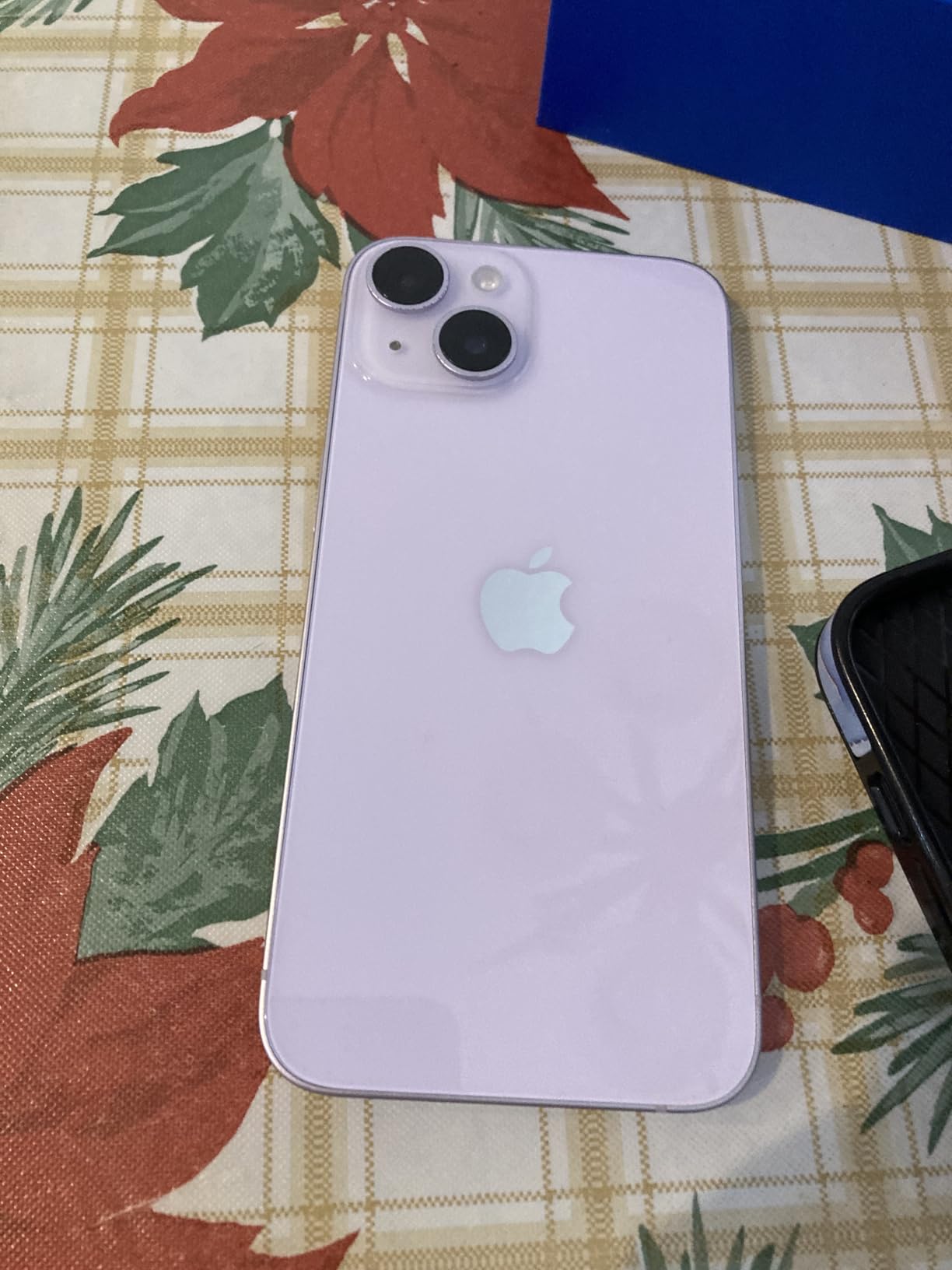 Apple iPhone 14, 128GB, Purple - Unlocked (Renewed) - Customer Photo 1