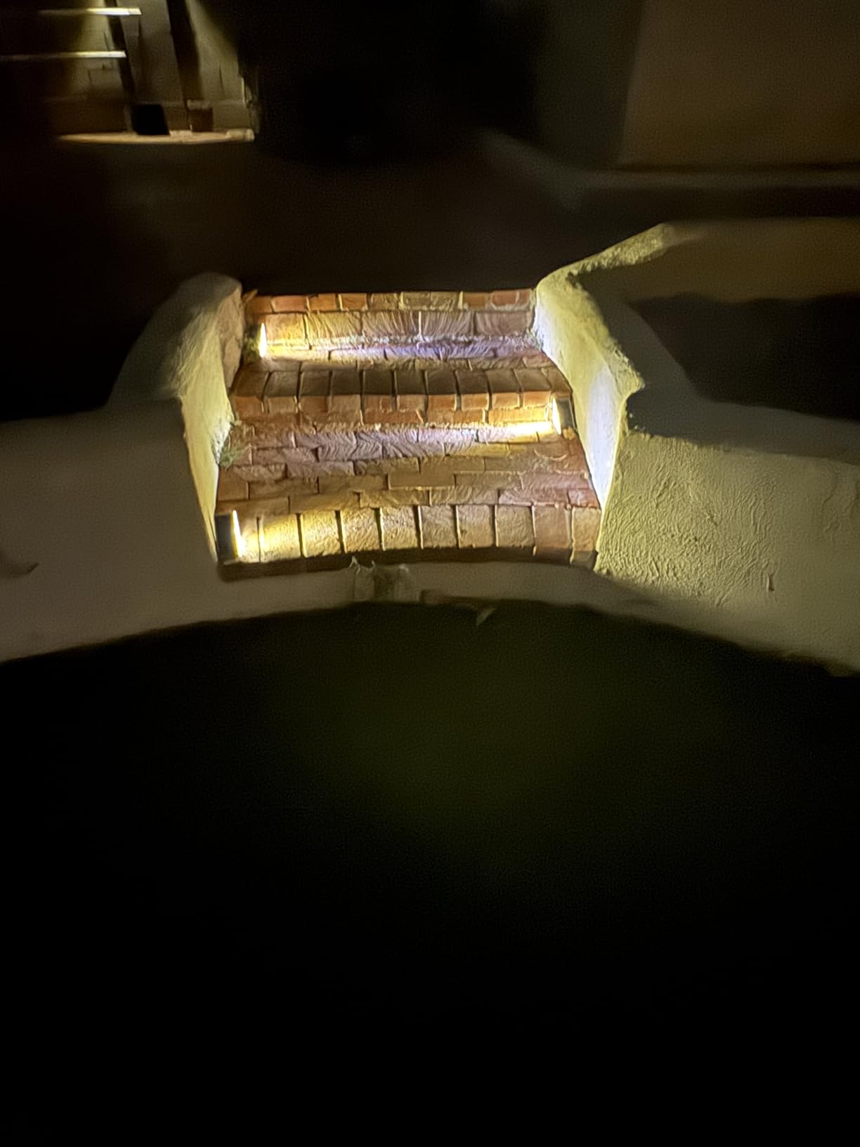 NIORSUN Solar Step Lights 6 Pack, Outdoor Stair Lights Waterproof IP67 with Auto On/Off - 3000K Warm White for Steps, Stairs, Deck, Patio, Yard, Porch, Garden, Sidewalk, Front Door - Customer Photo 2