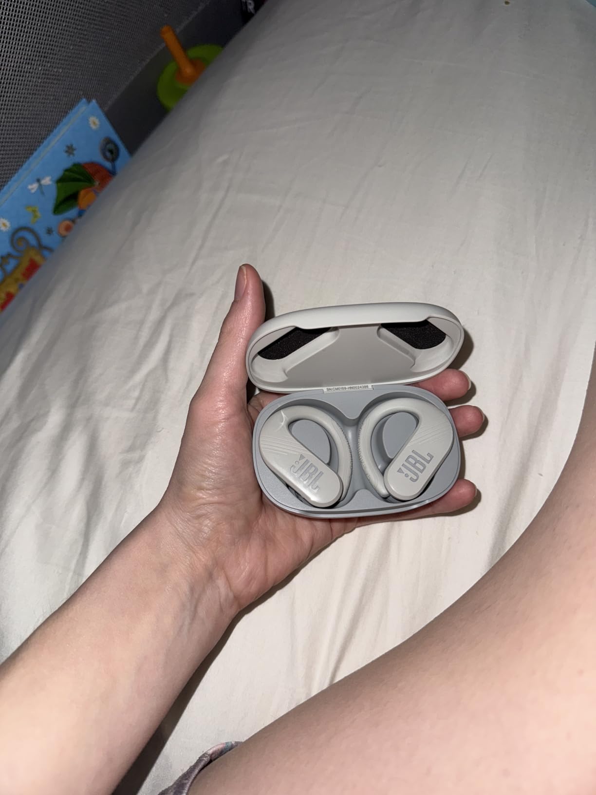 JBL Endurance Peak 3 - Dust and Water Proof (IP68) True Wireless Active Earbuds, JBL Pure Bass Sound, Up to 50 Total Hours of Playback with Speed Charge, Ambient Aware & Talk Thru (Black) - Customer Photo 1