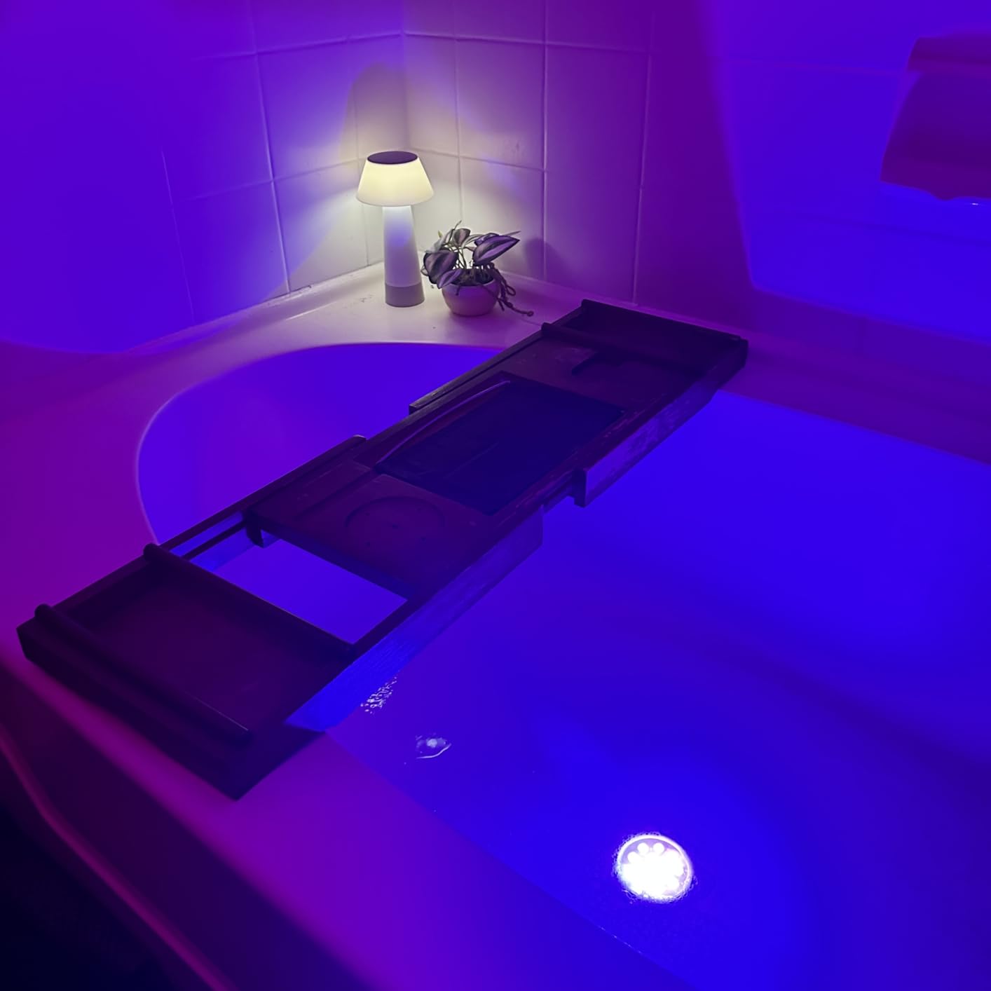 U UZOPI Pool Lights, Upgraded Rechargeable Submersible LED Lights with Remote IP68 Waterproof 16 Colors Hot Tub Underwater Pool Lights for Above Ground Inground Pool, Bath, Party, Vase 2 Pack - Customer Photo 2