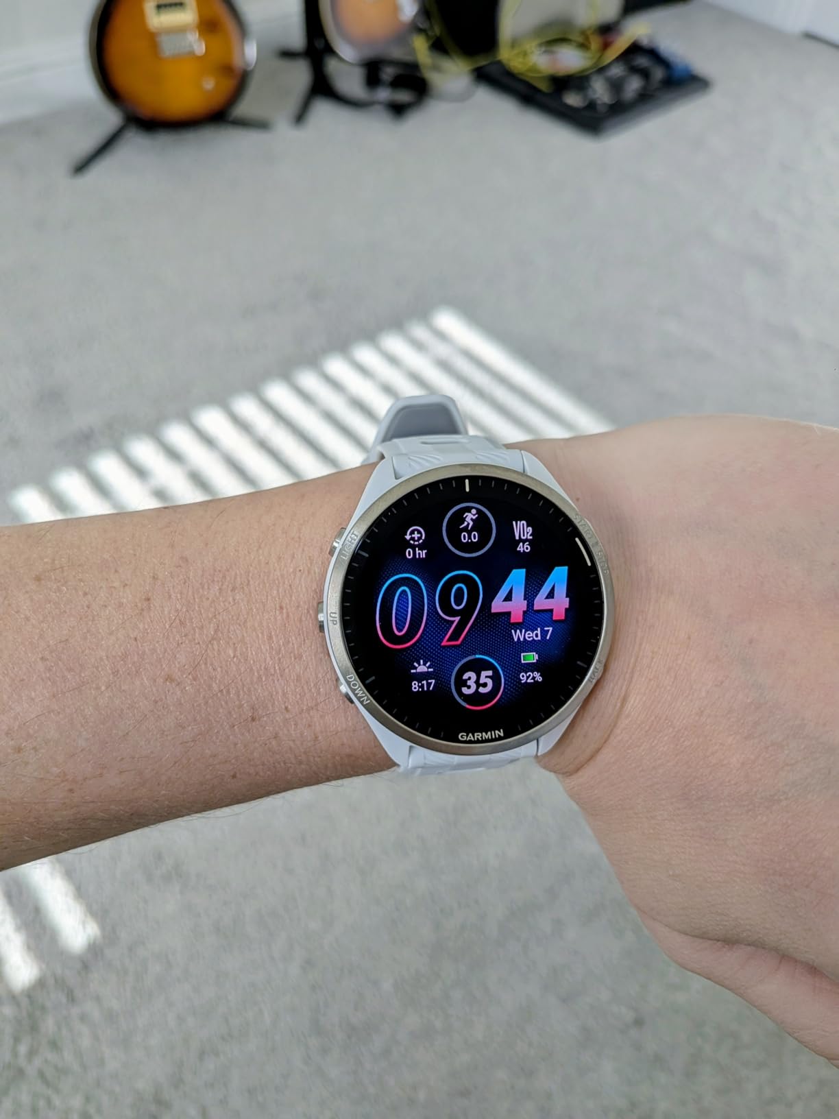 Garmin Forerunner 965 Running Smartwatch, Colorful AMOLED Display, Training Metrics and Recovery Insights, Black and Powder Gray - Customer Photo 4