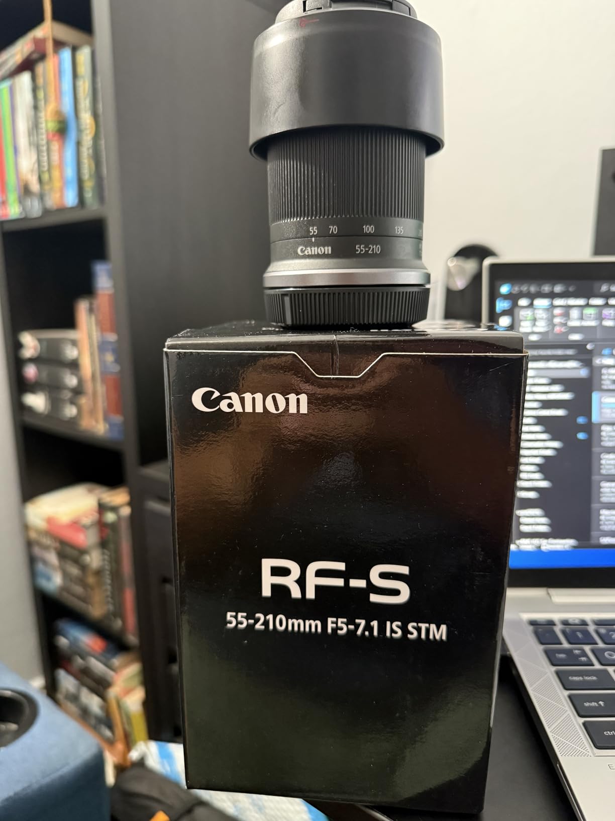 Canon RF-S55-210mm F5-7.1 is STM for Canon APS-C Mirrorless RF Mount Cameras, Telephoto Zoom, Compact, Lightweight, Optical Image Stabilization - Customer Photo 1